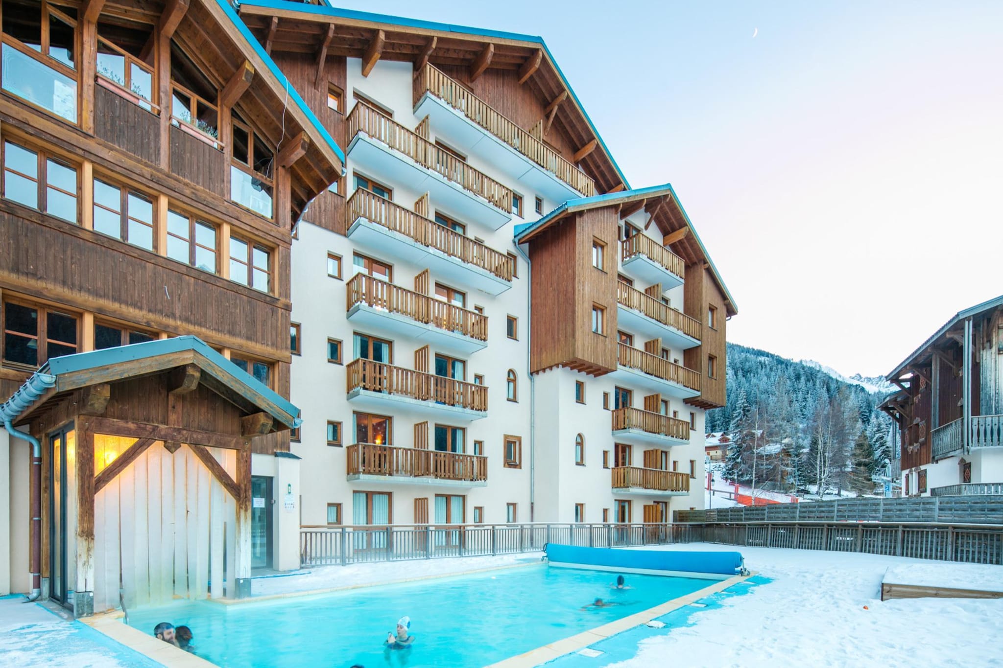RÃ©sidence La Turra - Appartement 2 piÃ¨ces avec coin nuit 6 personnes - Schwimmbad