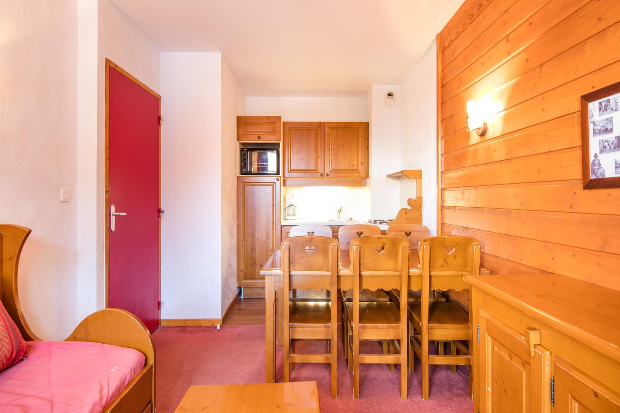 RÃ©sidence La Turra - Appartement 3 piÃ¨ces avec coin nuit 8 personnes - Küche