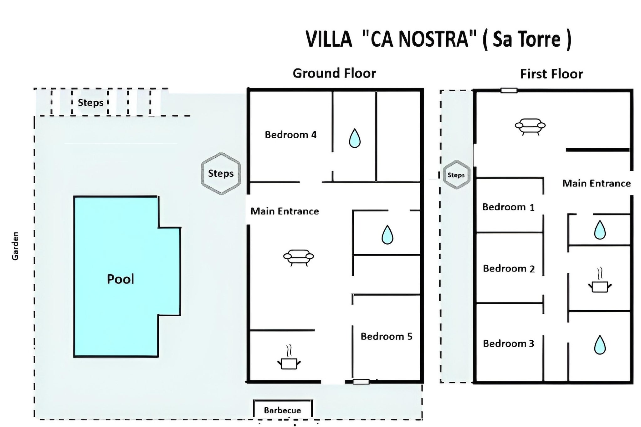 Ca Nostra - Plattegrond