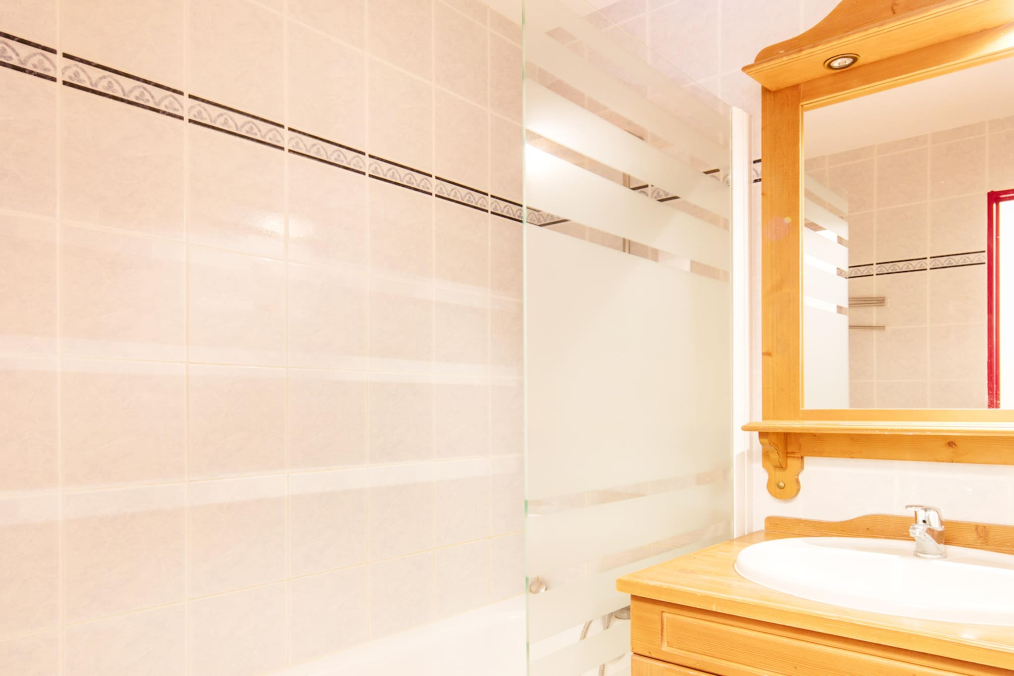 Les Chalets de la Ramoure - Appartement 2 piÃ¨ces 4 personnes - Badkamer