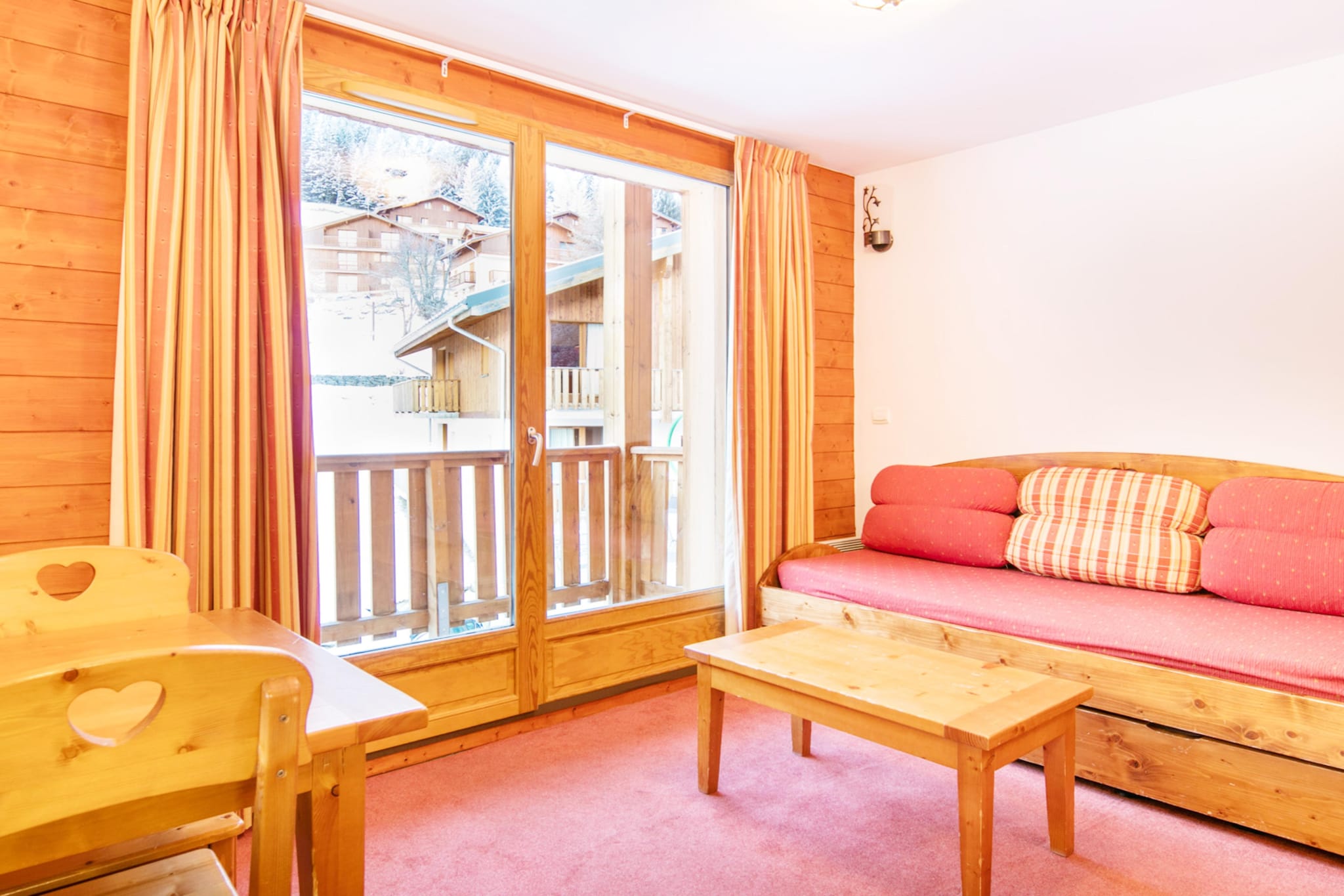 Les Chalets de la Ramoure - Appartement 2 pièces avec coin nuit 6 personnes