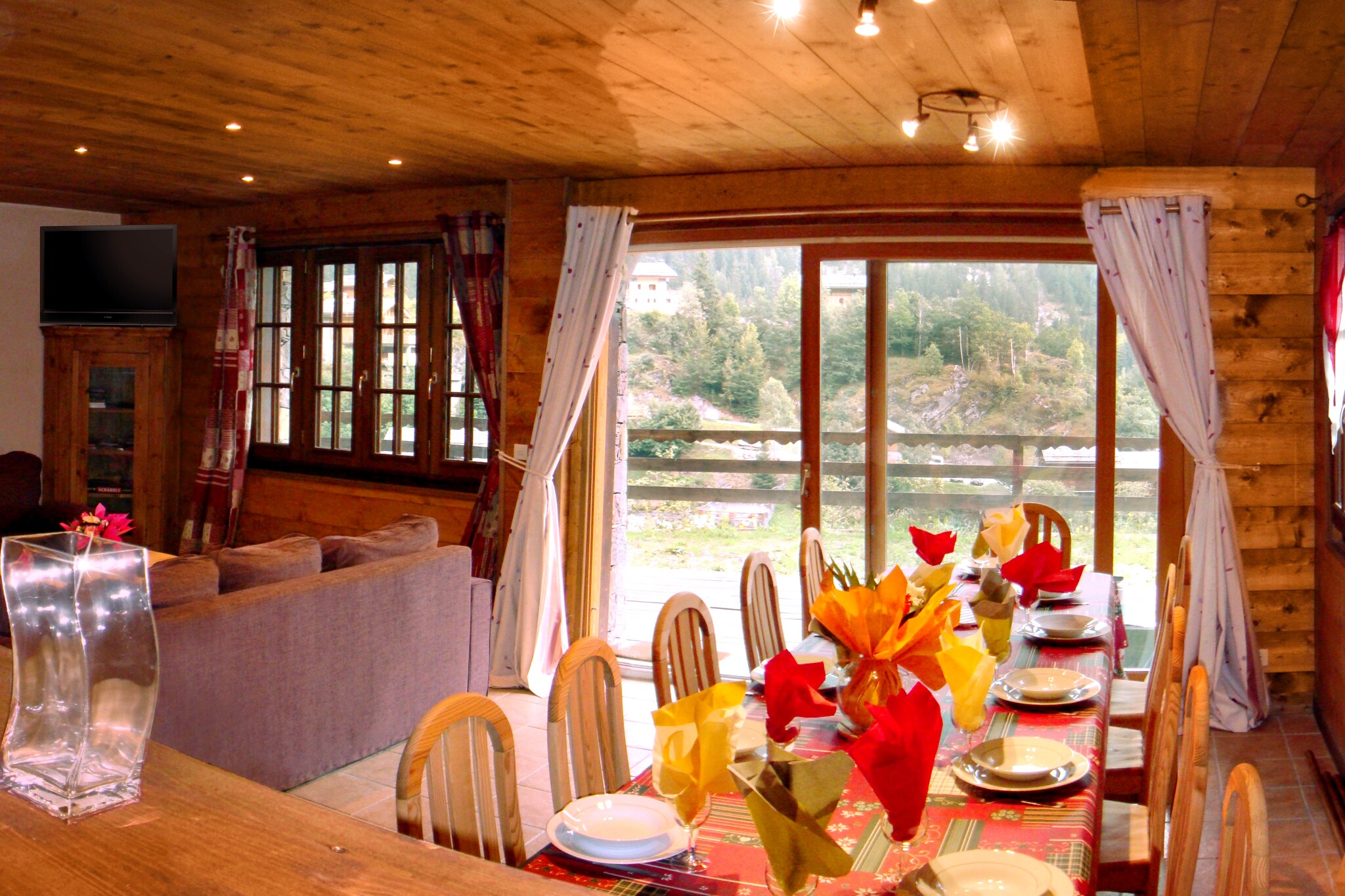 Luxury flat with sauna in the French Alps