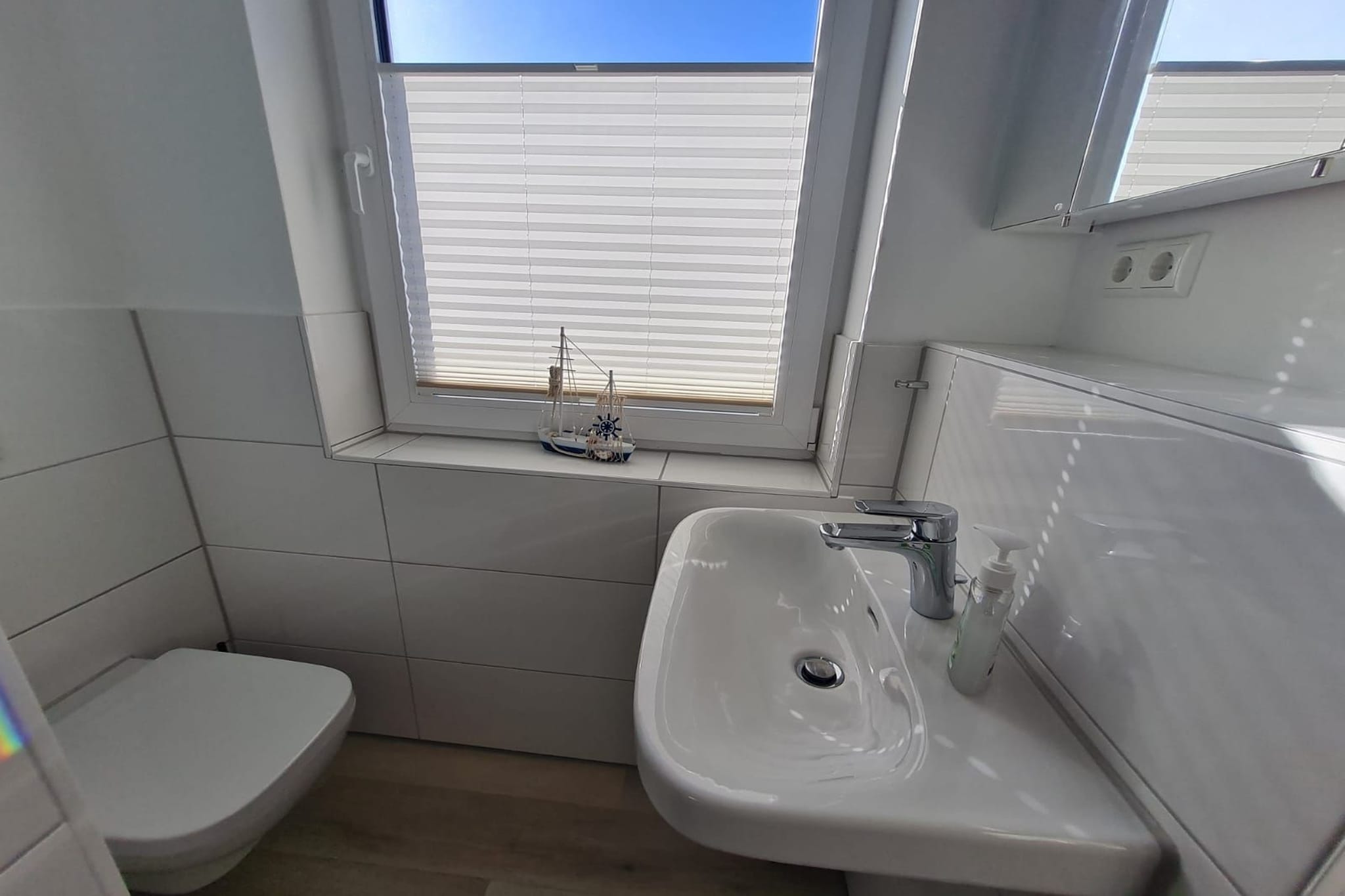 Ferienwohnung Freiraum - Badkamer