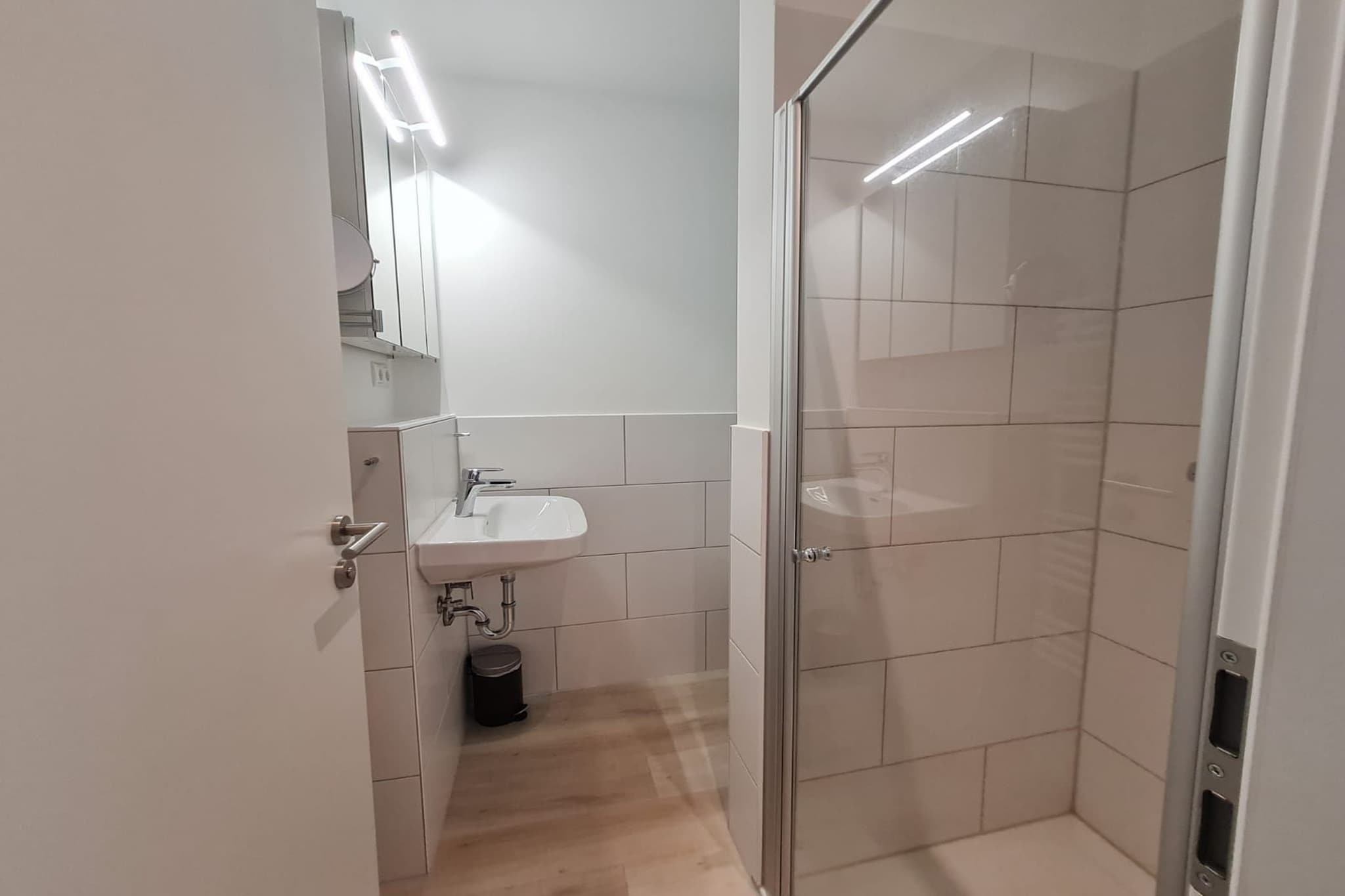 Ferienwohnung Lebensraum - Badkamer