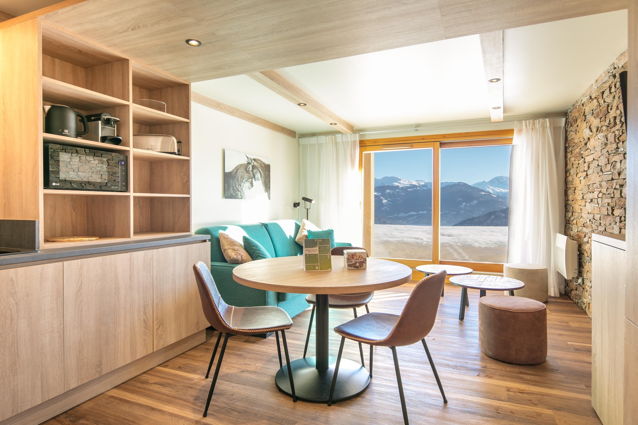 RÃ©sidence La Duit-Appartement 2 piÃ¨ces 4 personnes - Salle à manger
