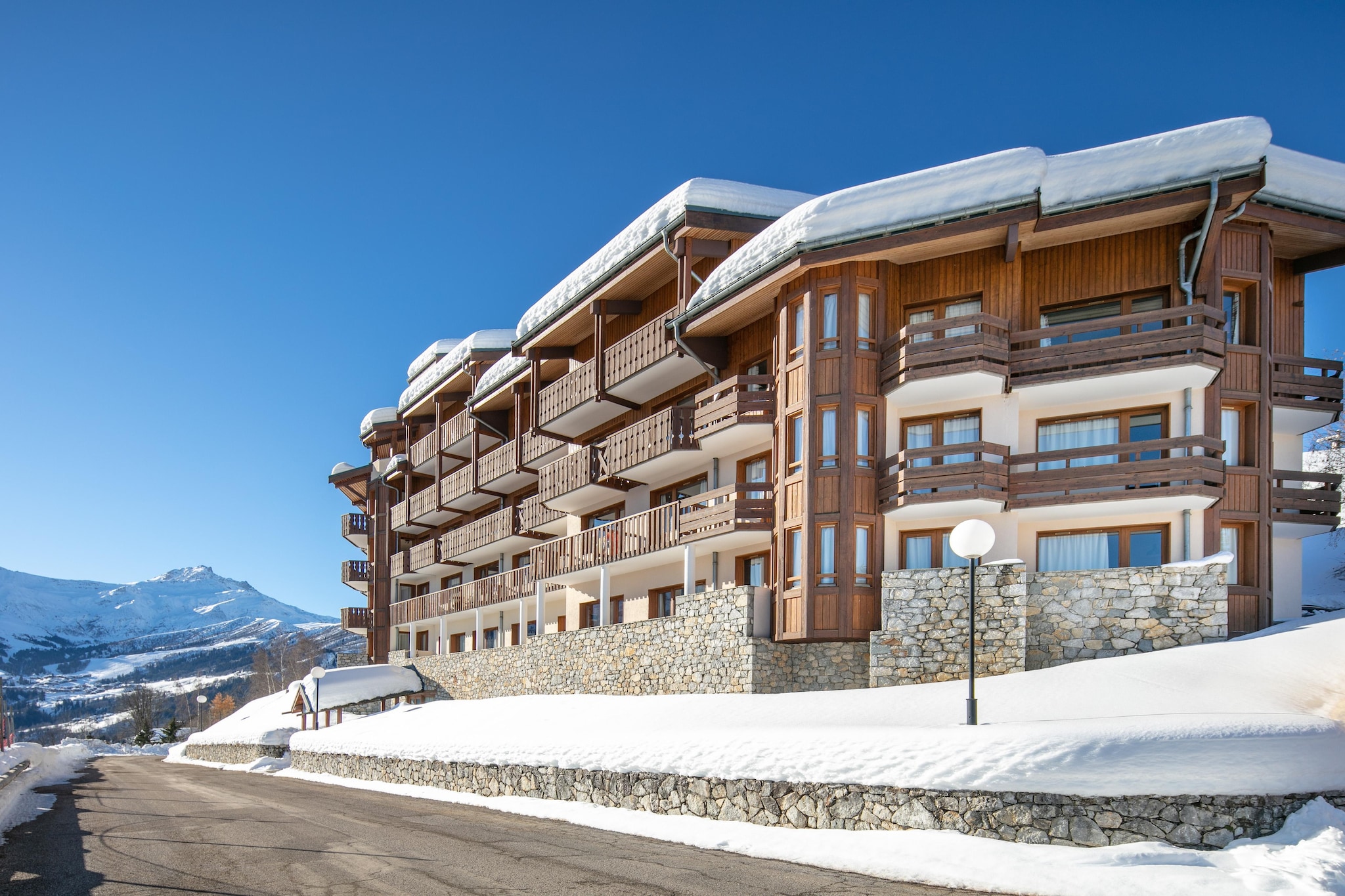 RÃ©sidence La Duit-Appartement 3 piÃ¨ces avec coin nuit 10 personnes - Extérieur hiver