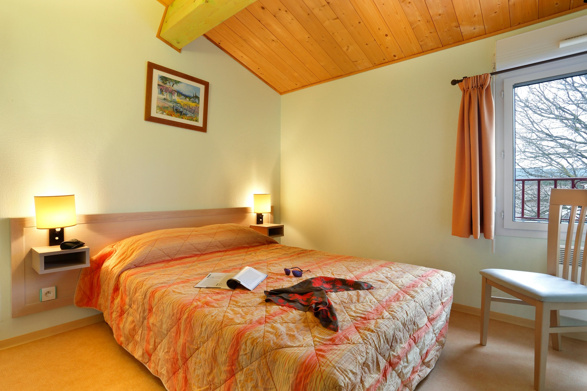 RÃ©sidence VacancÃ©ole Les Bastides de Fayence	Maison 3 piÃ¨ces 6 personnes - Slaapkamer