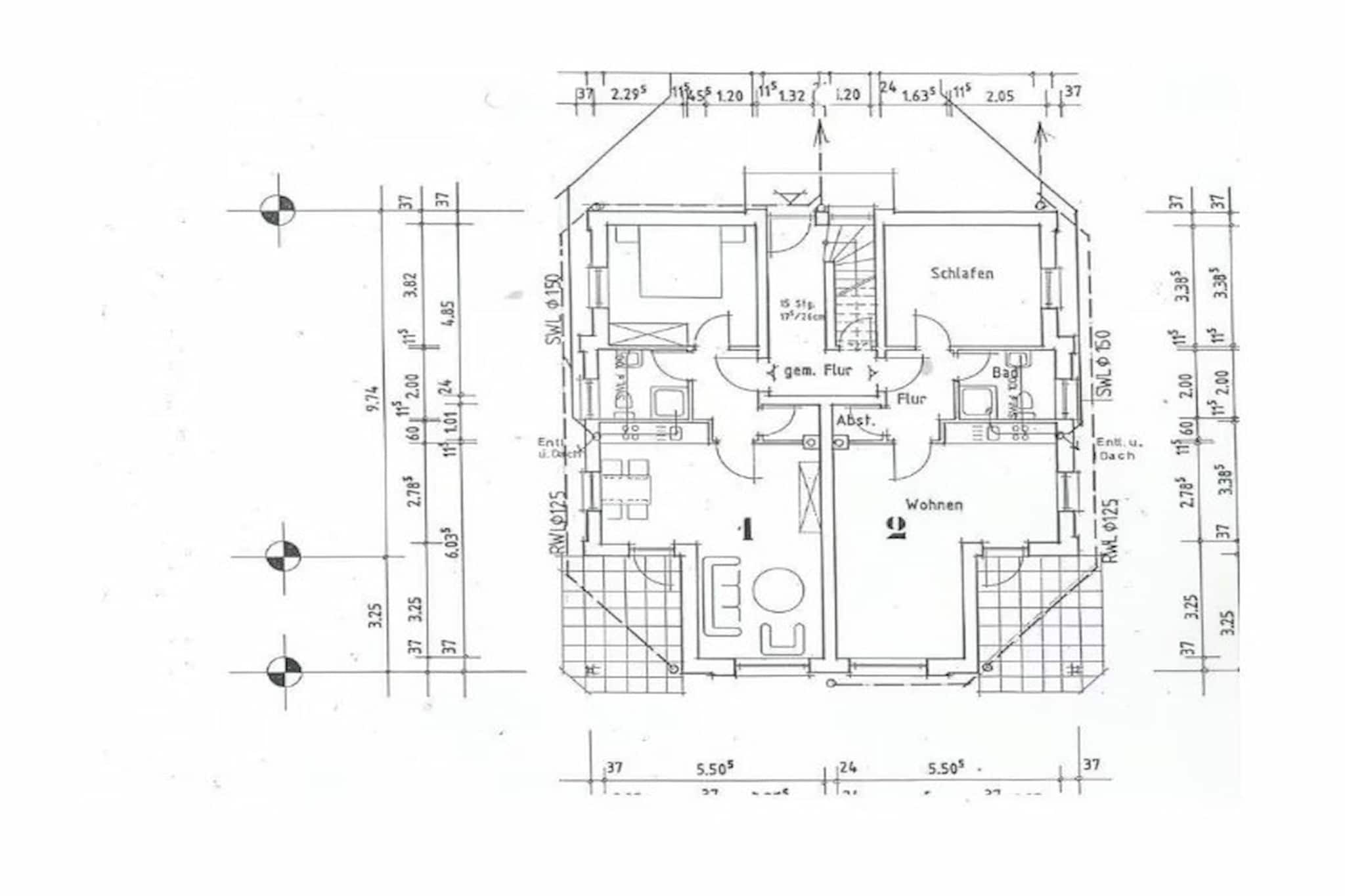 Ferienwohnung Design - Plattegrond