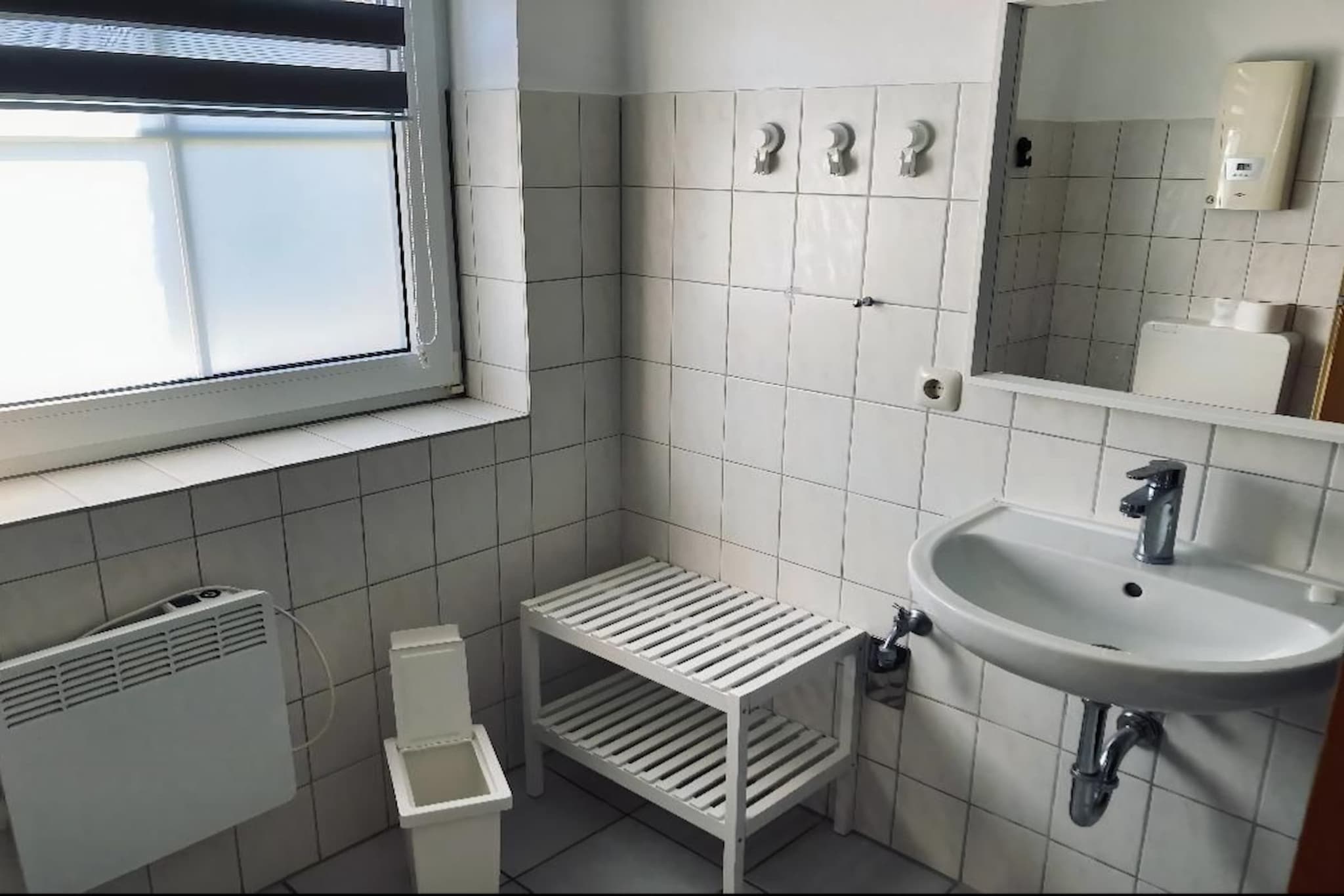 Ferienwohnung Lucky - Badkamer