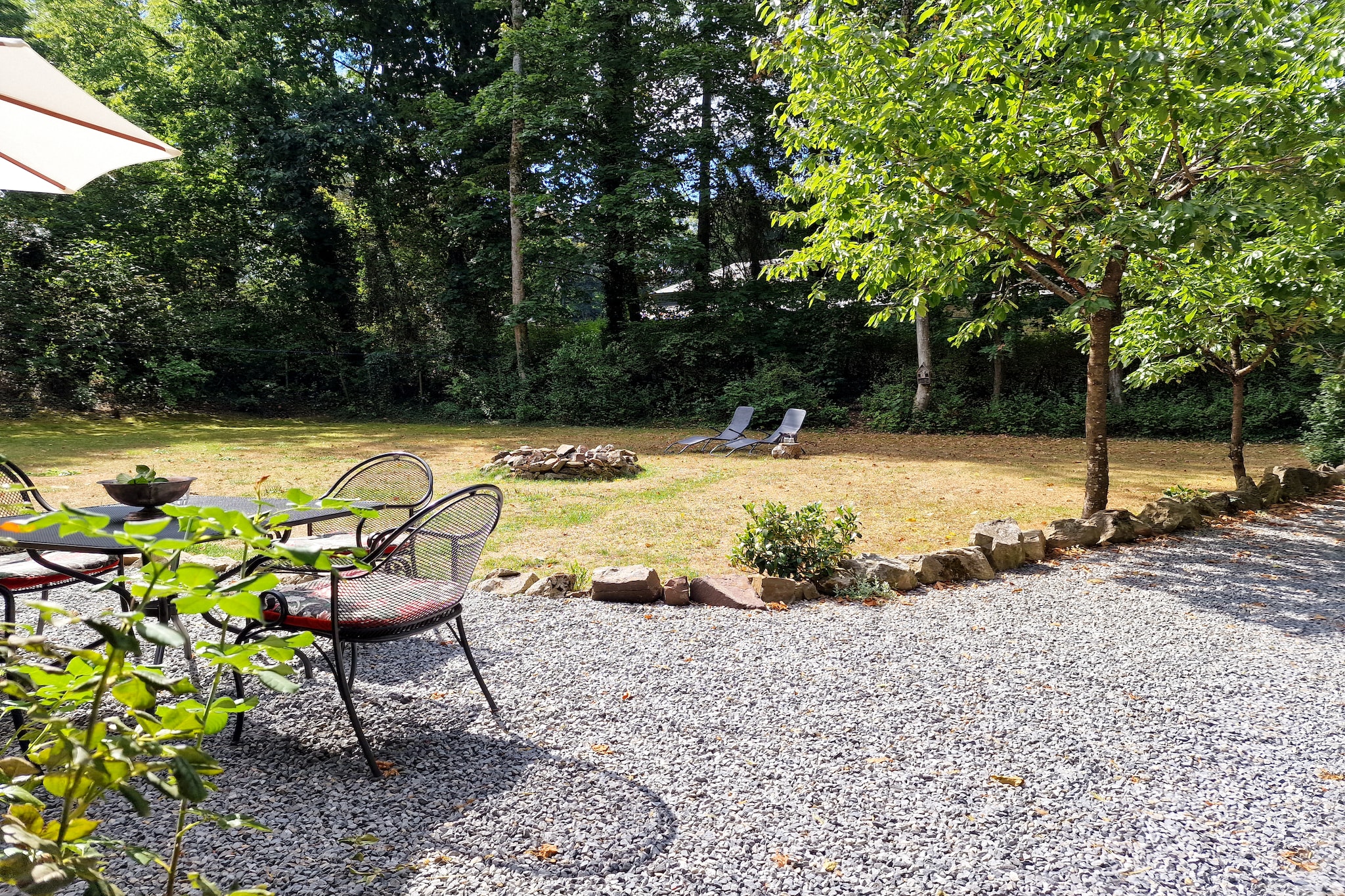 La Raquette - Tuinen zomer