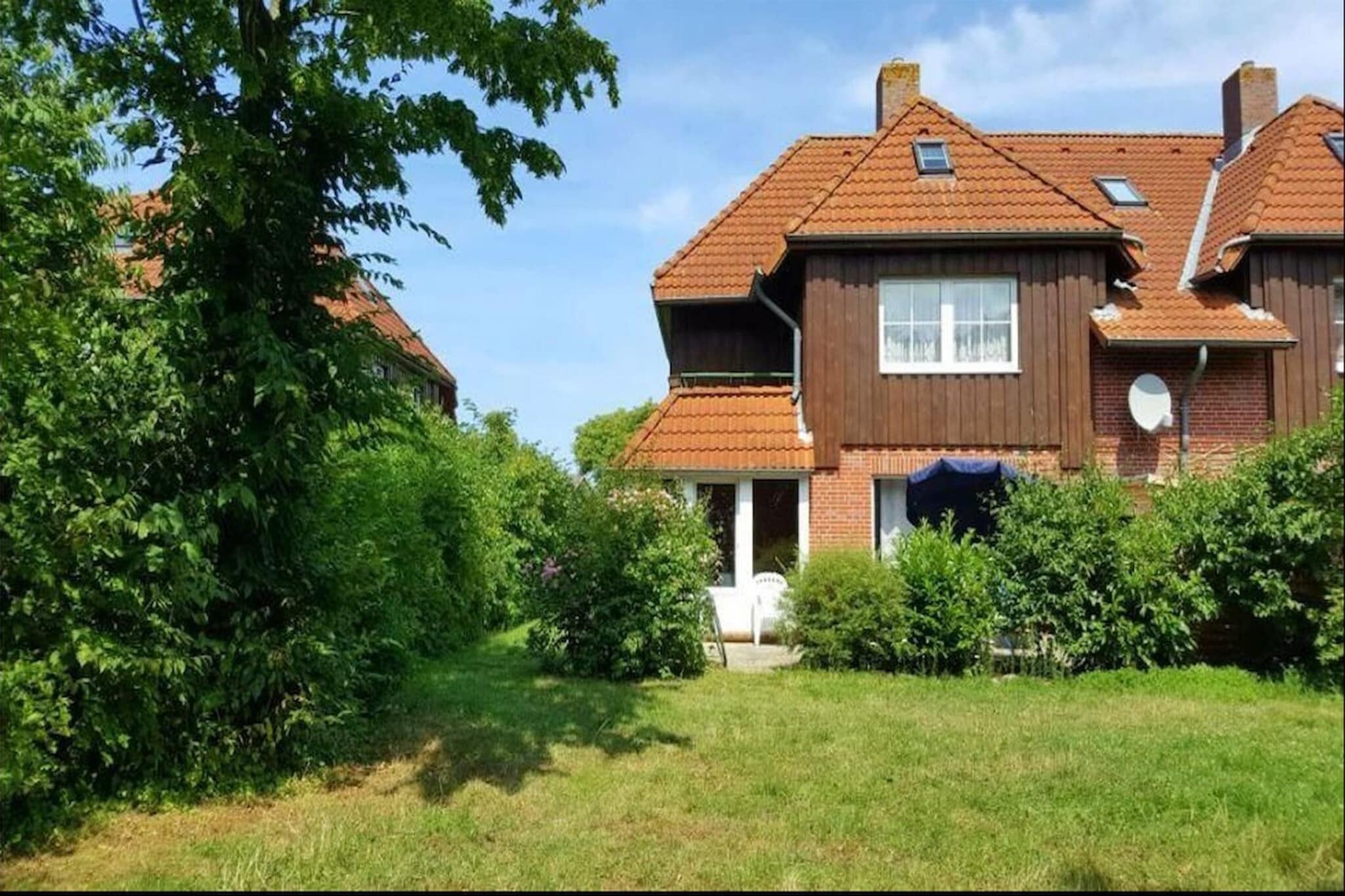 Ferienwohnung Bunte Kuh - Tuinen zomer
