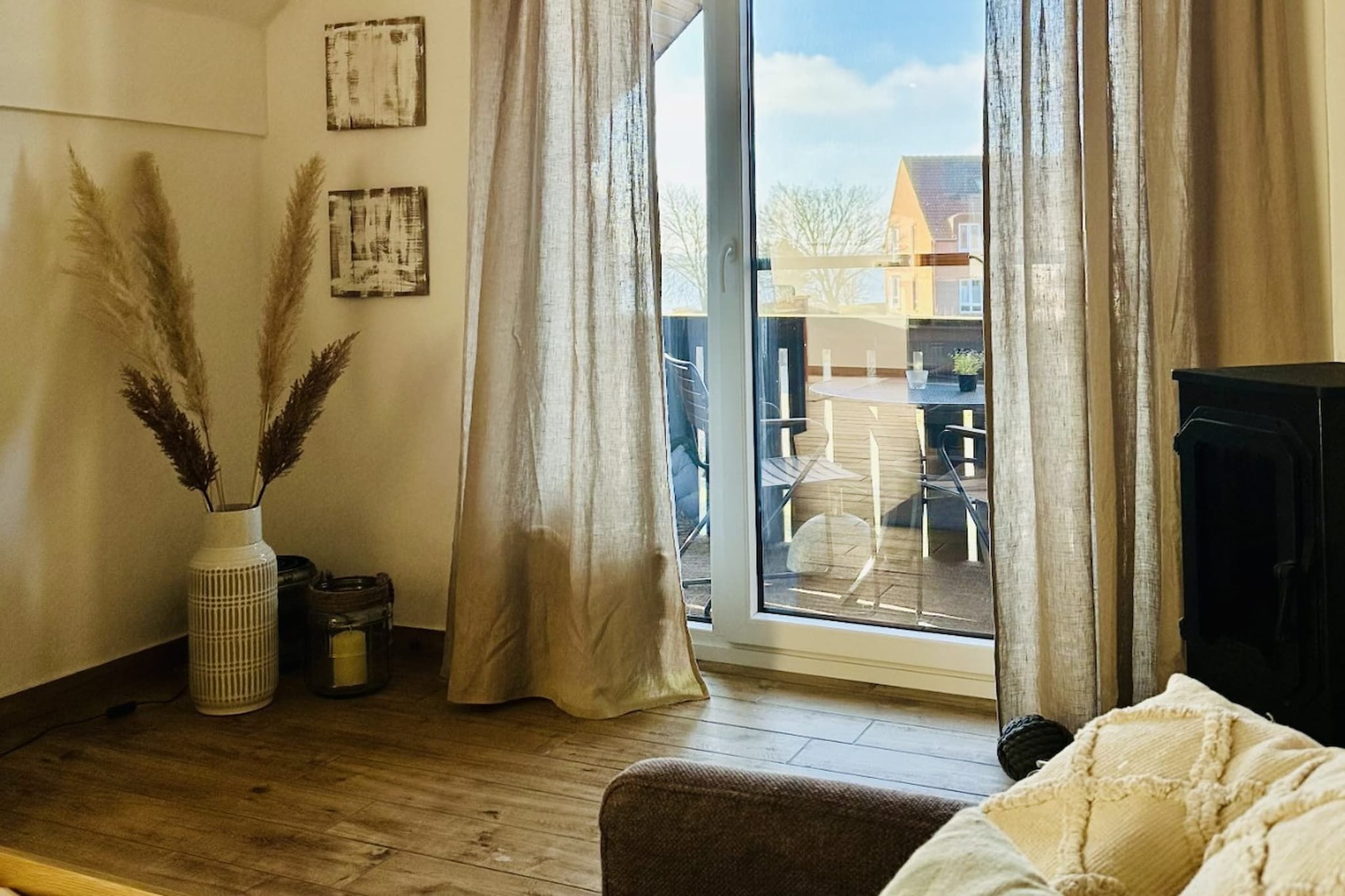 Ferienwohnung Havnkoje 2 - Woonkamer