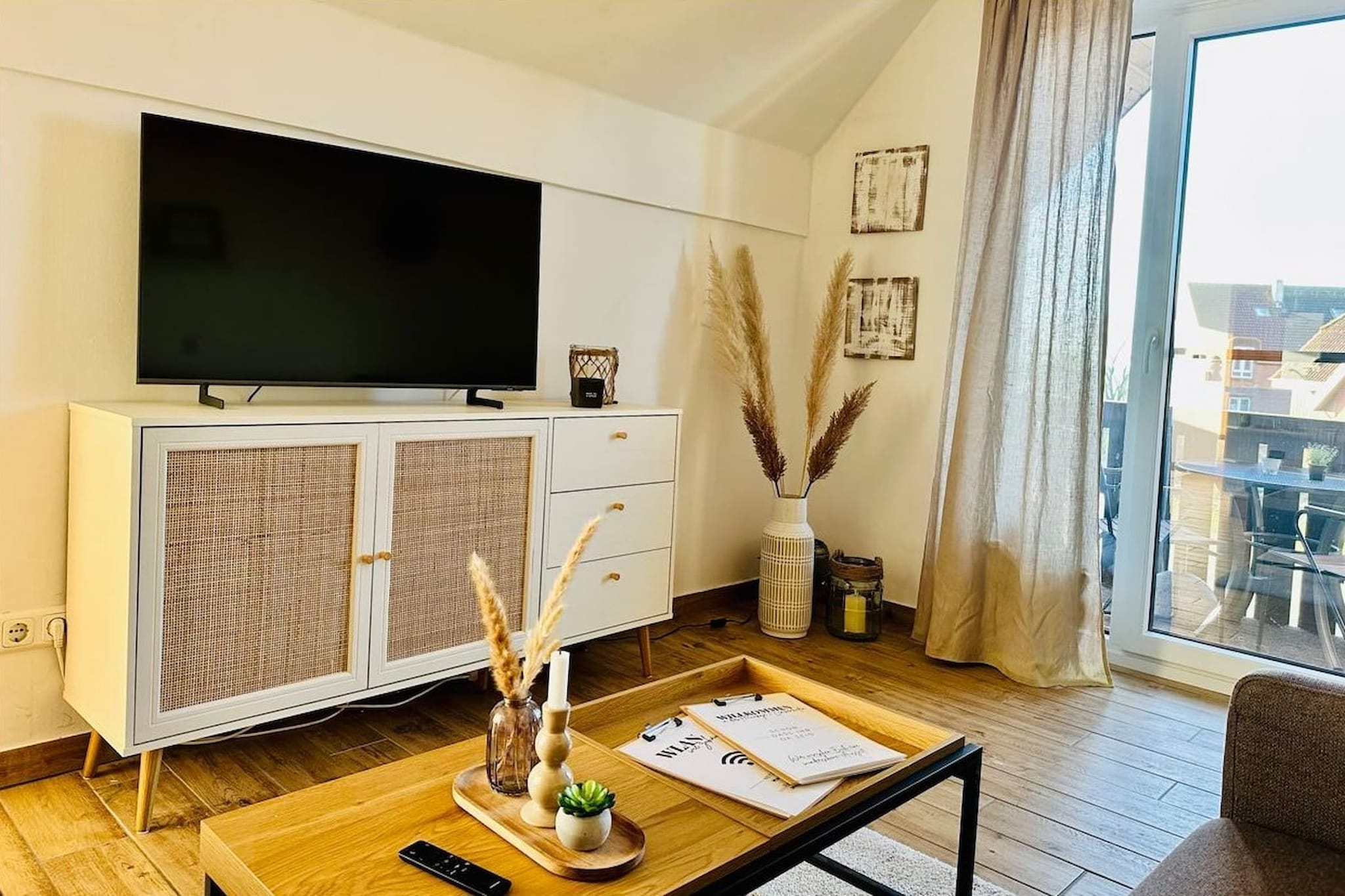 Ferienwohnung Havnkoje 2 - Woonkamer