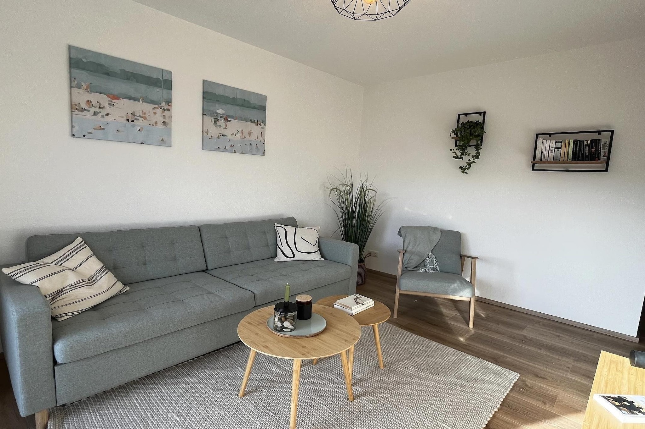 Ferienwohnung L36EG links - Woonkamer