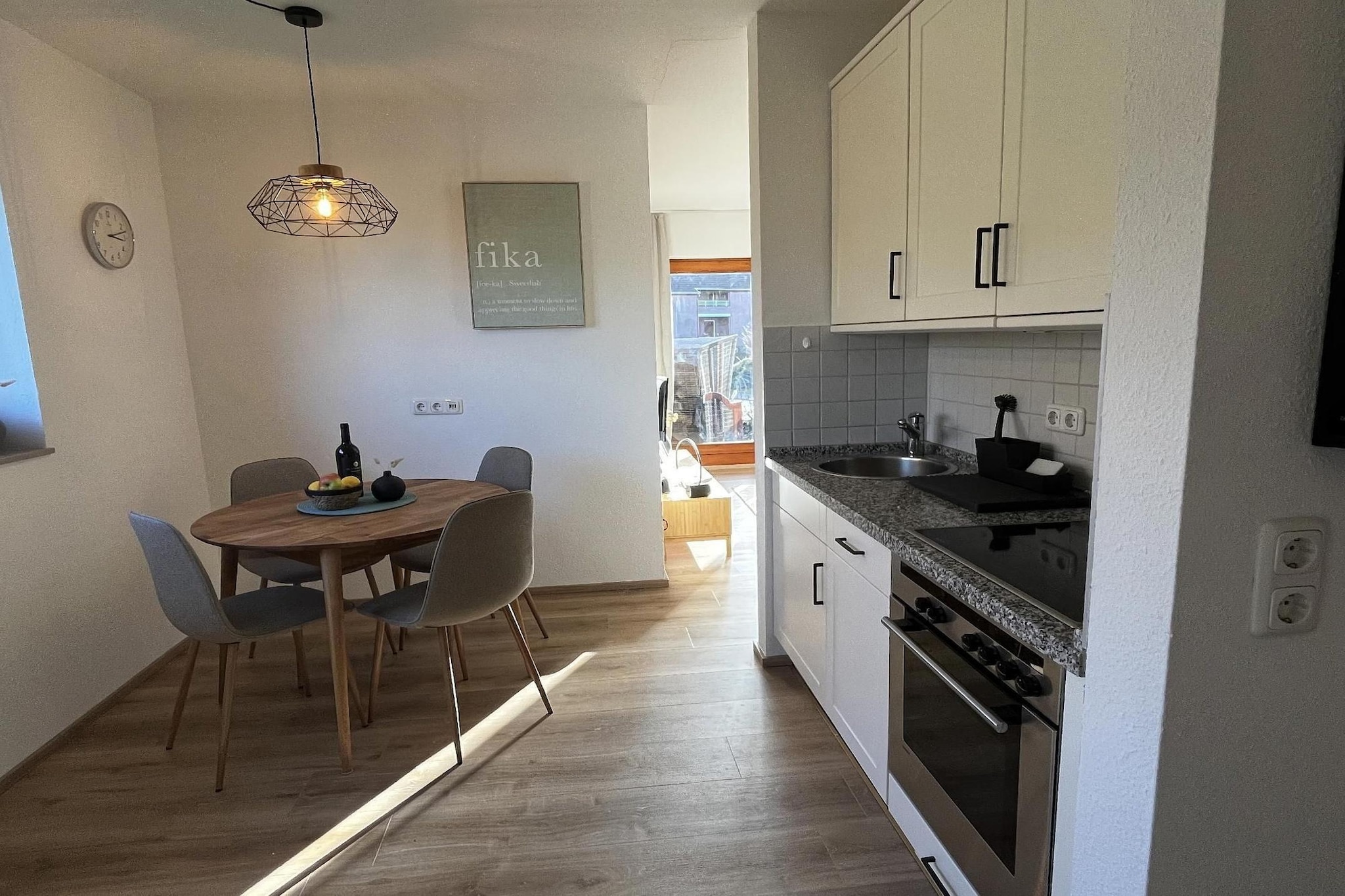 Ferienwohnung L36EG links - Keuken