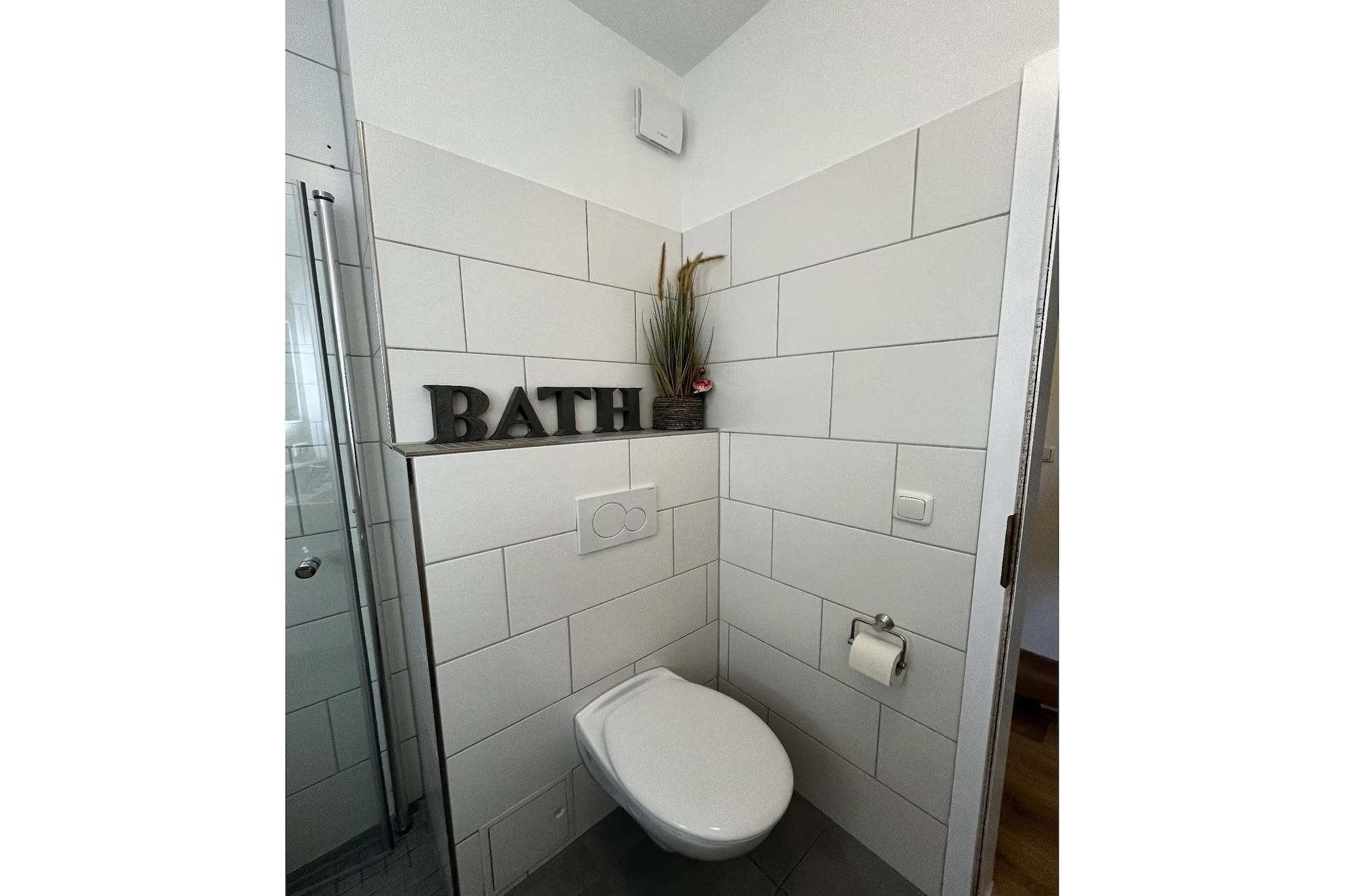 Ferienwohnung L36EG links - Badkamer
