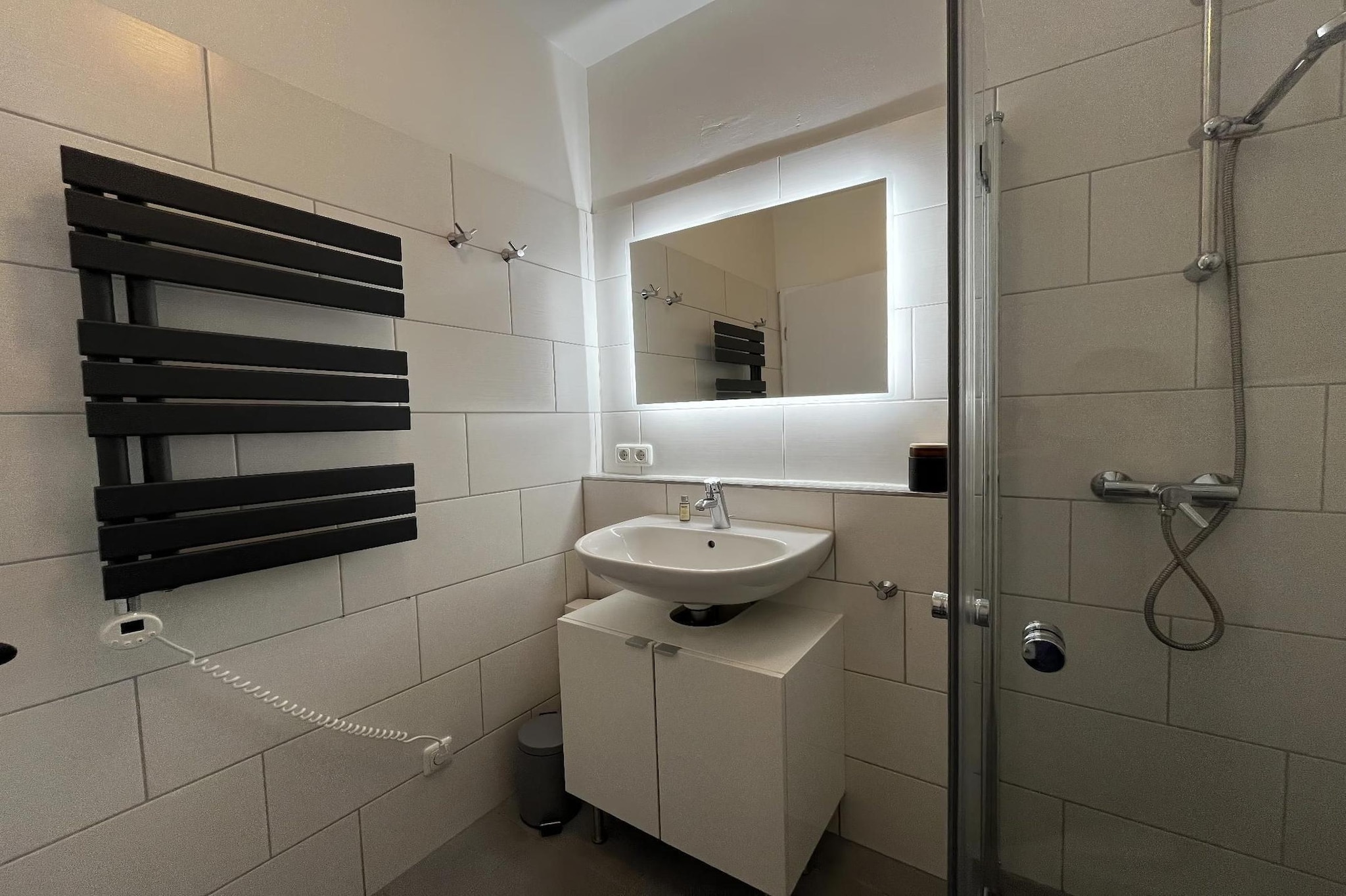 Ferienwohnung L36EG links - Badkamer
