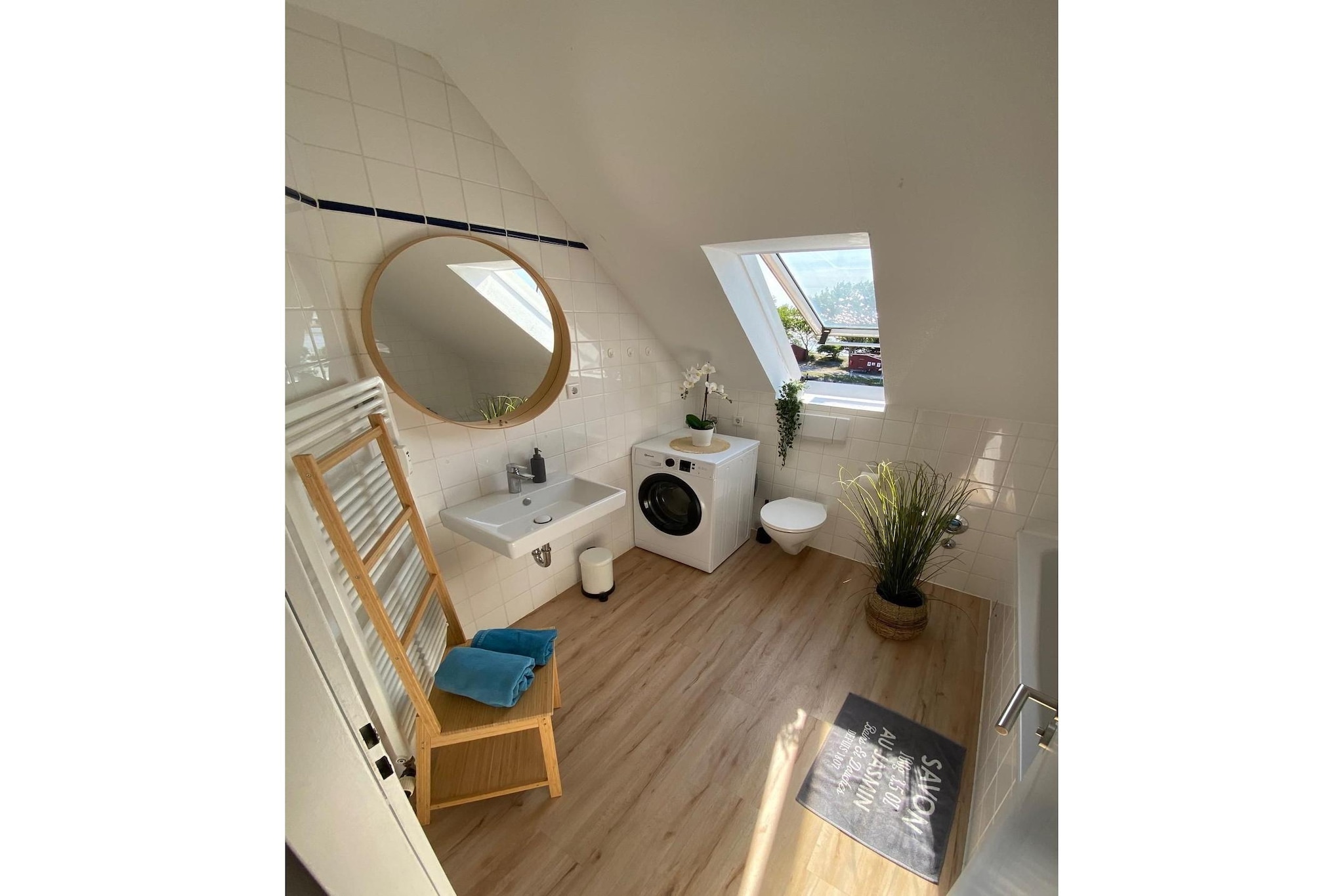 Ferienwohnung meerBlick - Badkamer