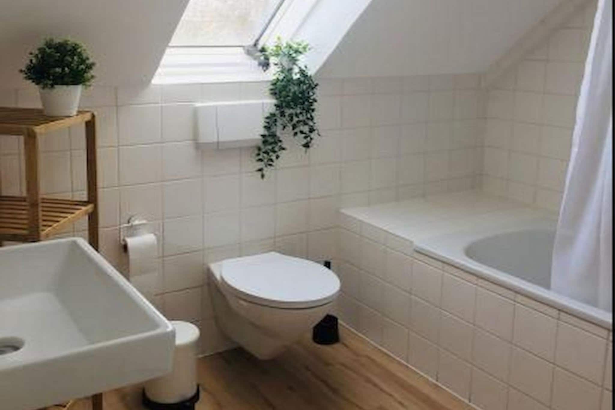 Ferienwohnung meerHAFEN - Badkamer