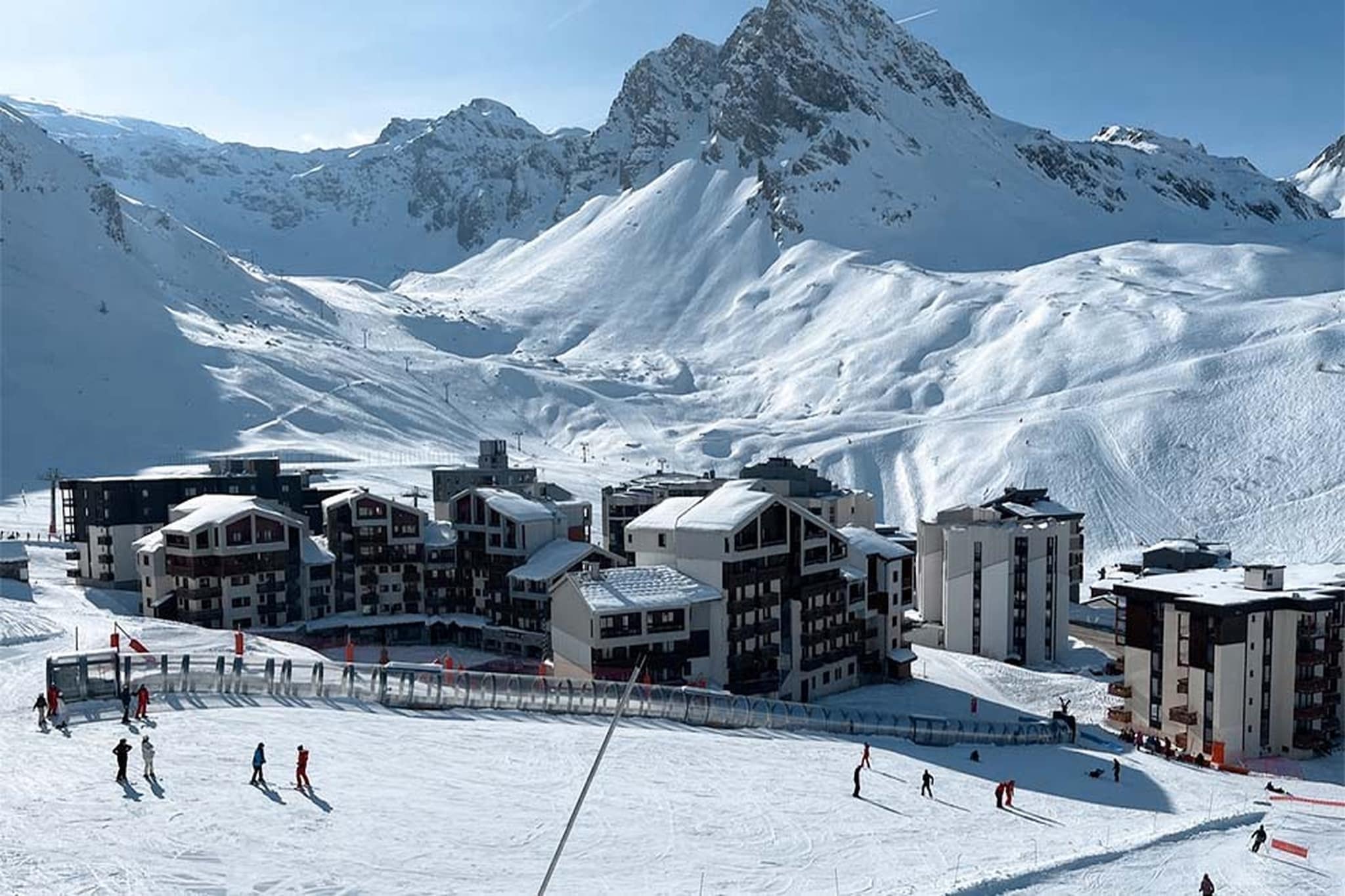 Le Borsat IV-Studio 4 personnes avec coin nuit - Exterieur winter