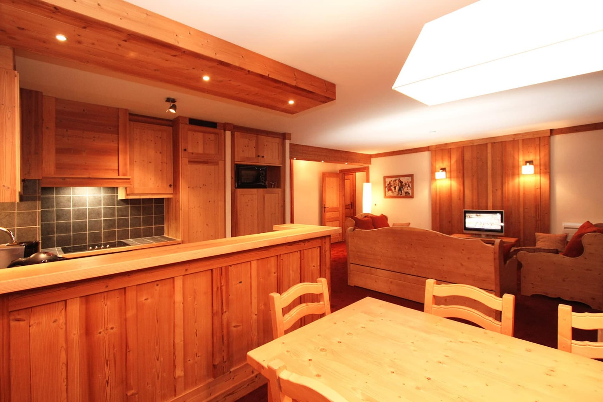 Val EcrinsÂ  Appartement 2 piÃ¨ces avec coin nuit 4 personnes - Kitchen