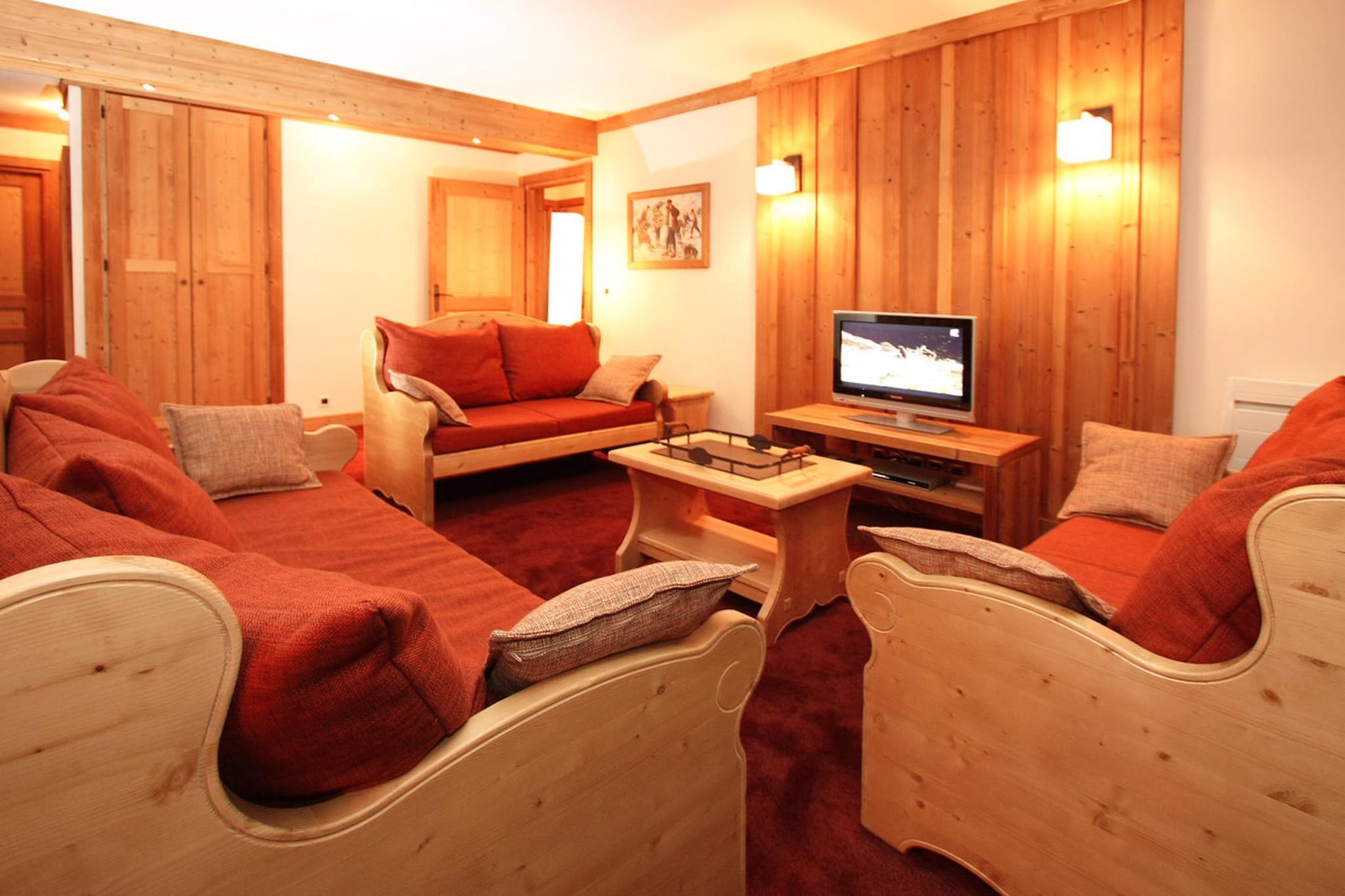 Val EcrinsÂ  Appartement 2 piÃ¨ces avec coin nuit 4 personnes