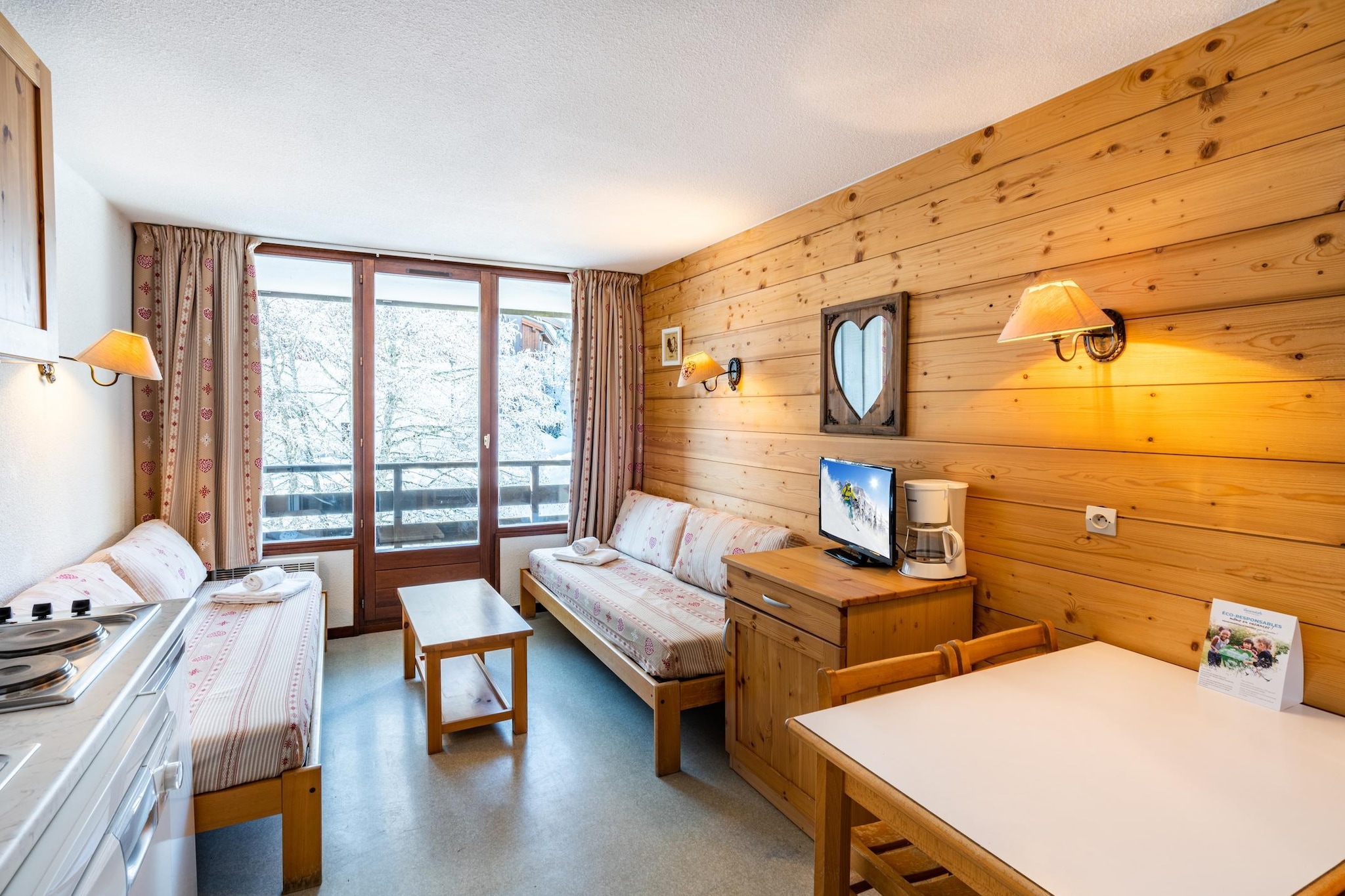 Grand Morillon Studio 4 personnes avec coin nuit