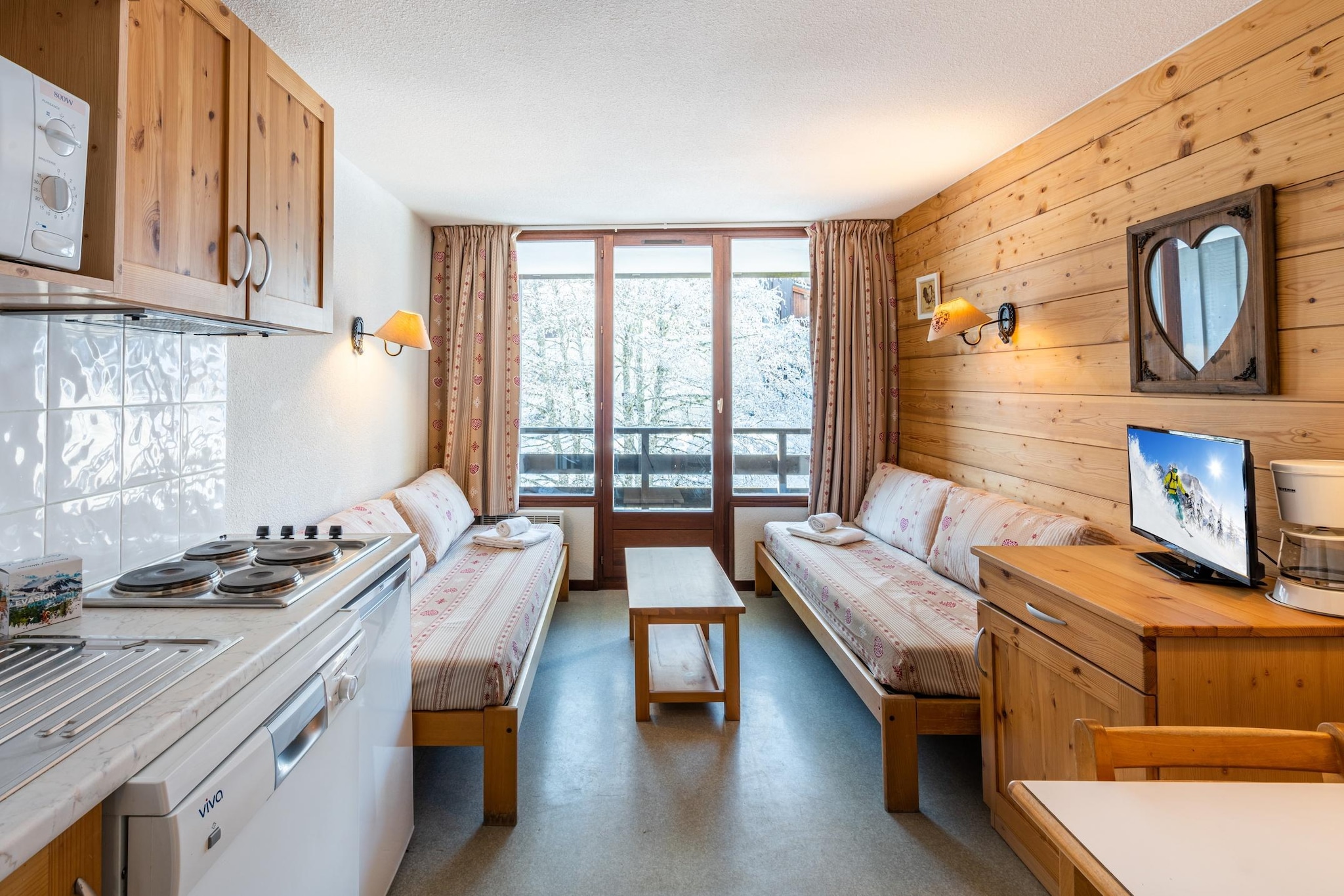 Grand Morillon Studio 4 personnes avec coin nuit