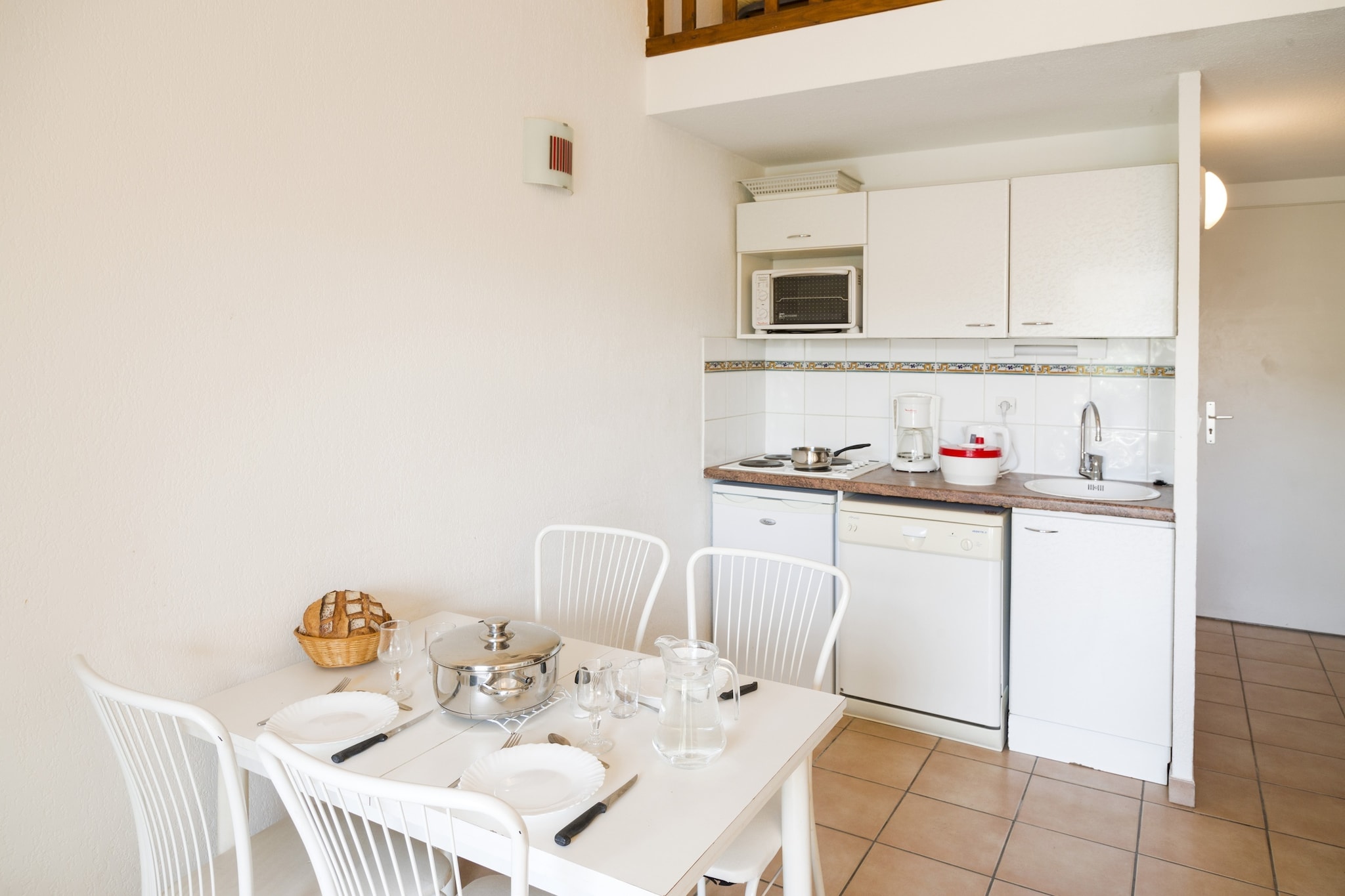 RÃ©sidences Samaria Village / Hacienda Beach	Hacienda Beach - Maison 4 piÃ¨ces 8 personnes - Kitchen