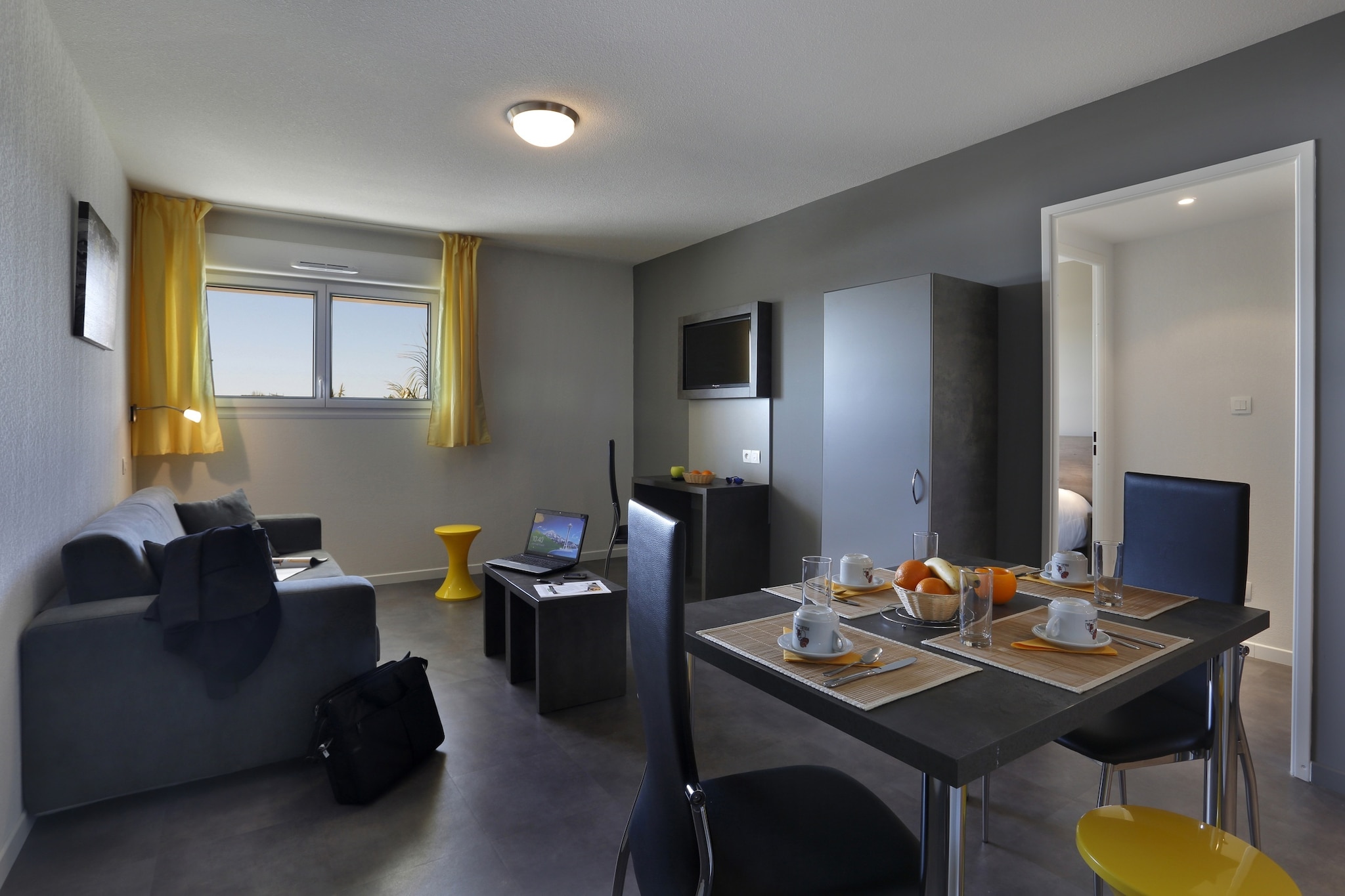 Le Terral - Appartement 2 piÃ¨ces 4 personnes Balcon