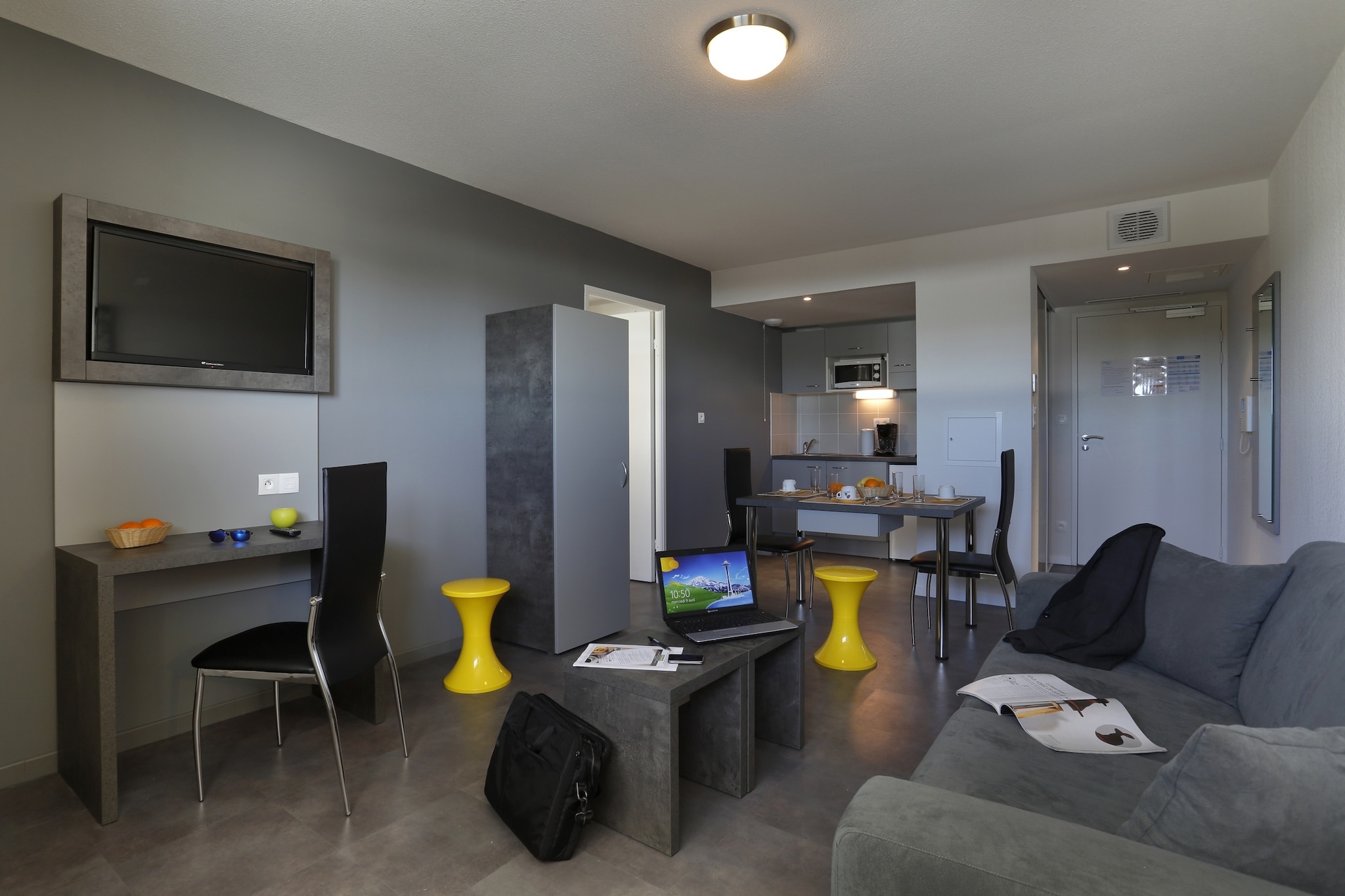 Le Terral - Appartement 2 piÃ¨ces 4 personnes Balcon