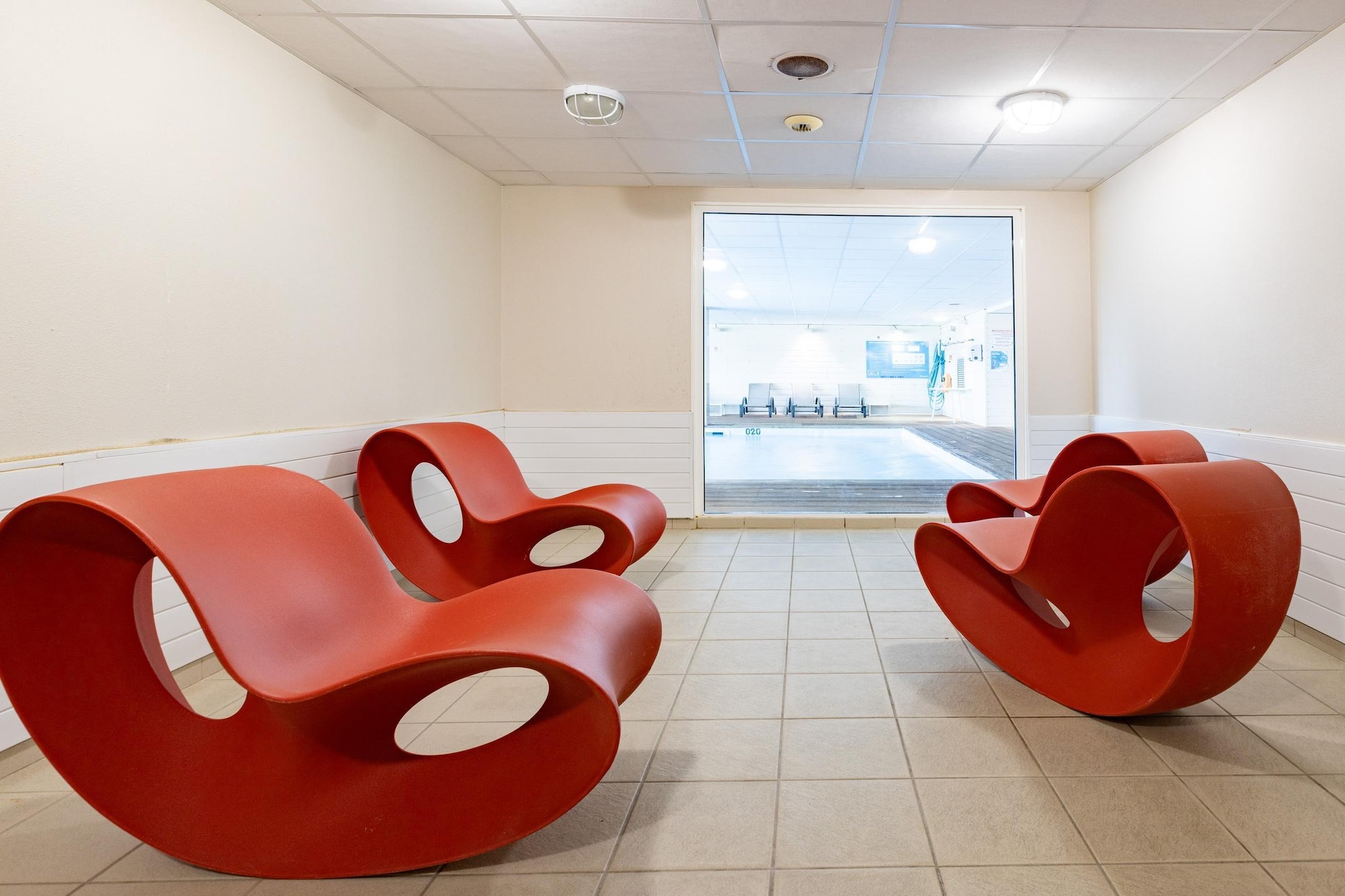 Les Chambres de la Baie Chambre 2 personnes Twin - Parkeinrichtungen