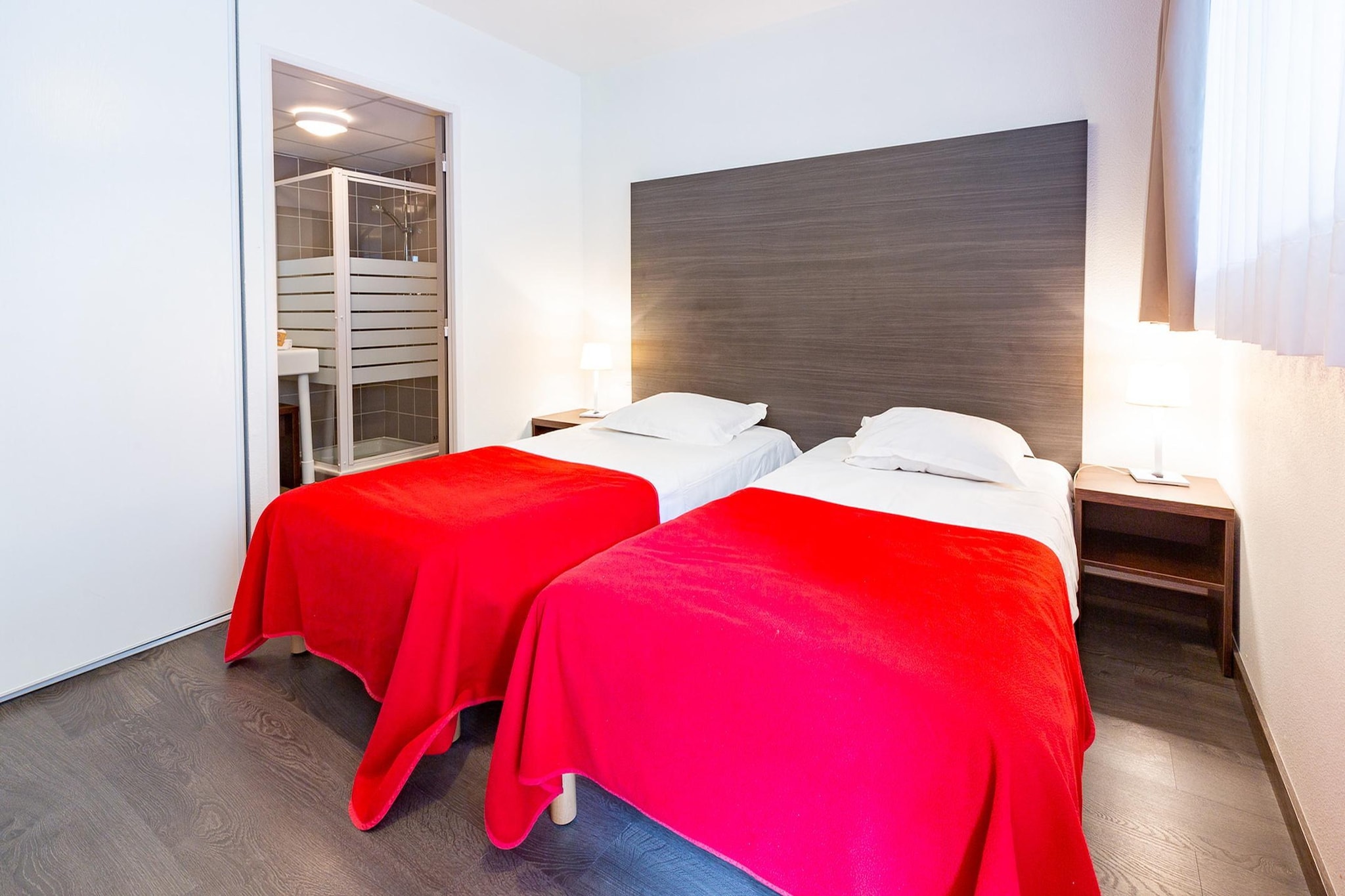 Les Chambres de la Baie Chambre 2 personnes Twin - Schlafzimmer