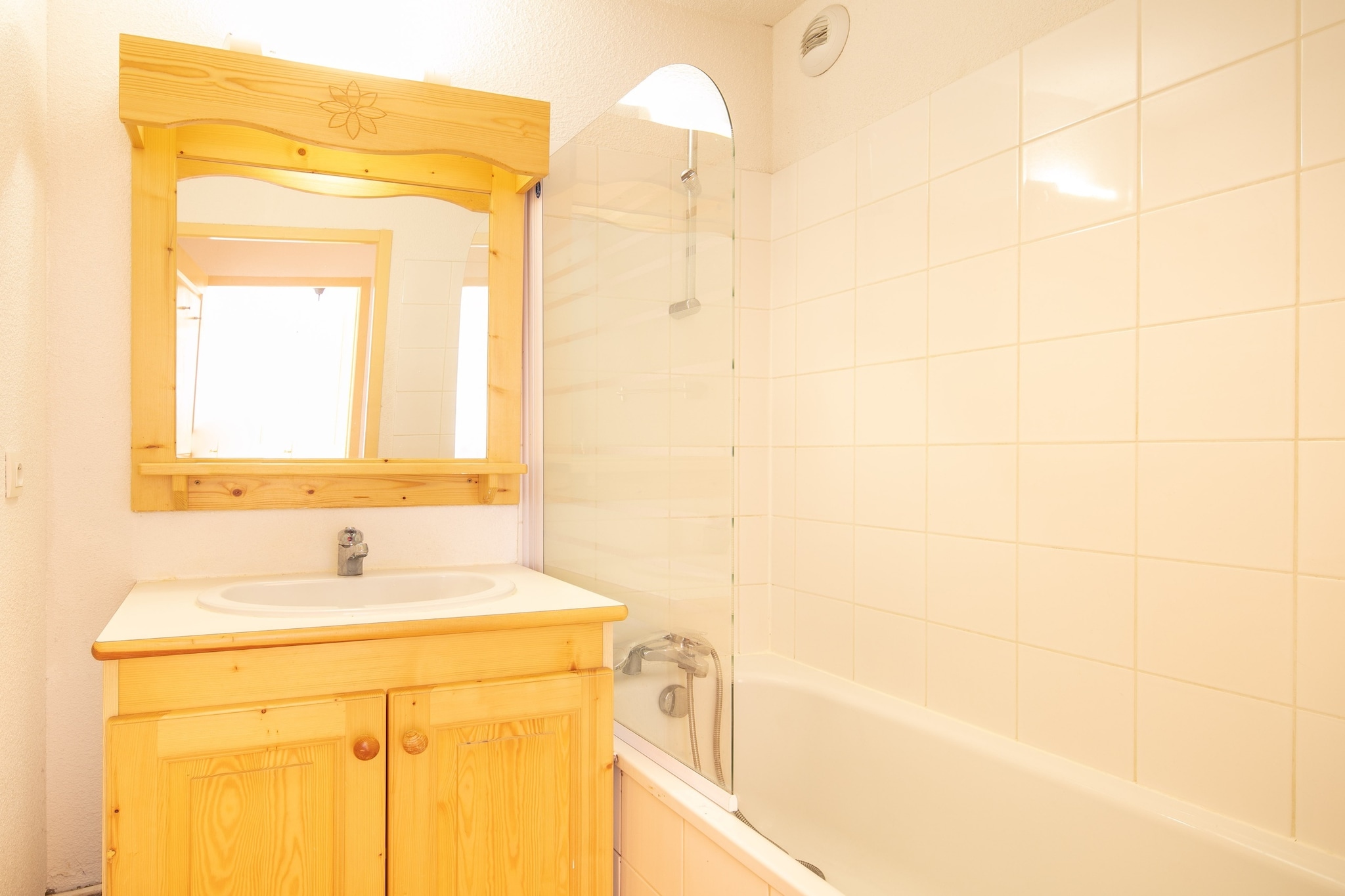 RÃ©sidence Le Hameau de l'Alpage	Studio 4 personnes avec coin nuit - Badezimmer