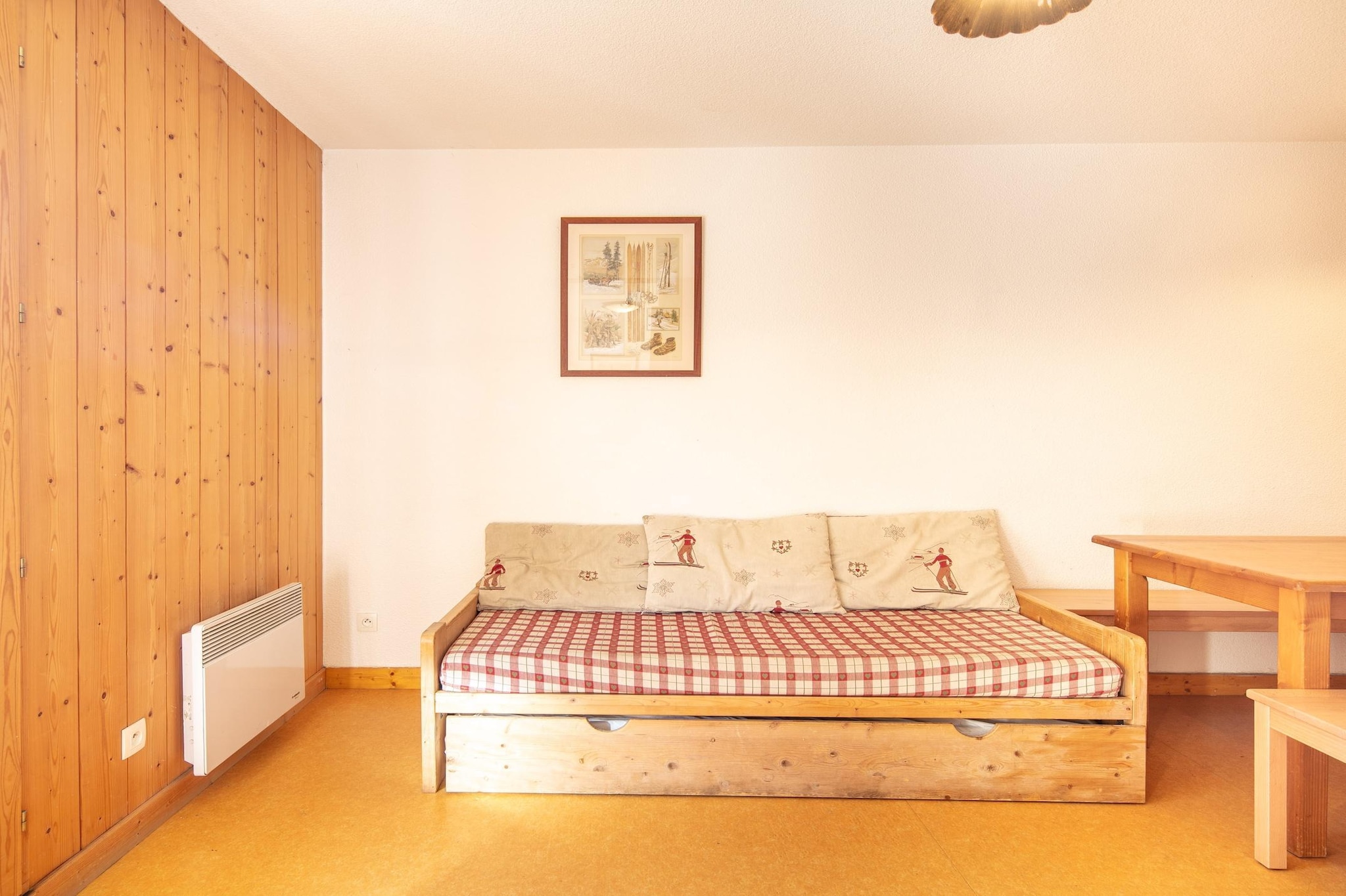 RÃ©sidence Le Hameau de l'Alpage	Studio 4 personnes avec coin nuit - Wohnzimmer