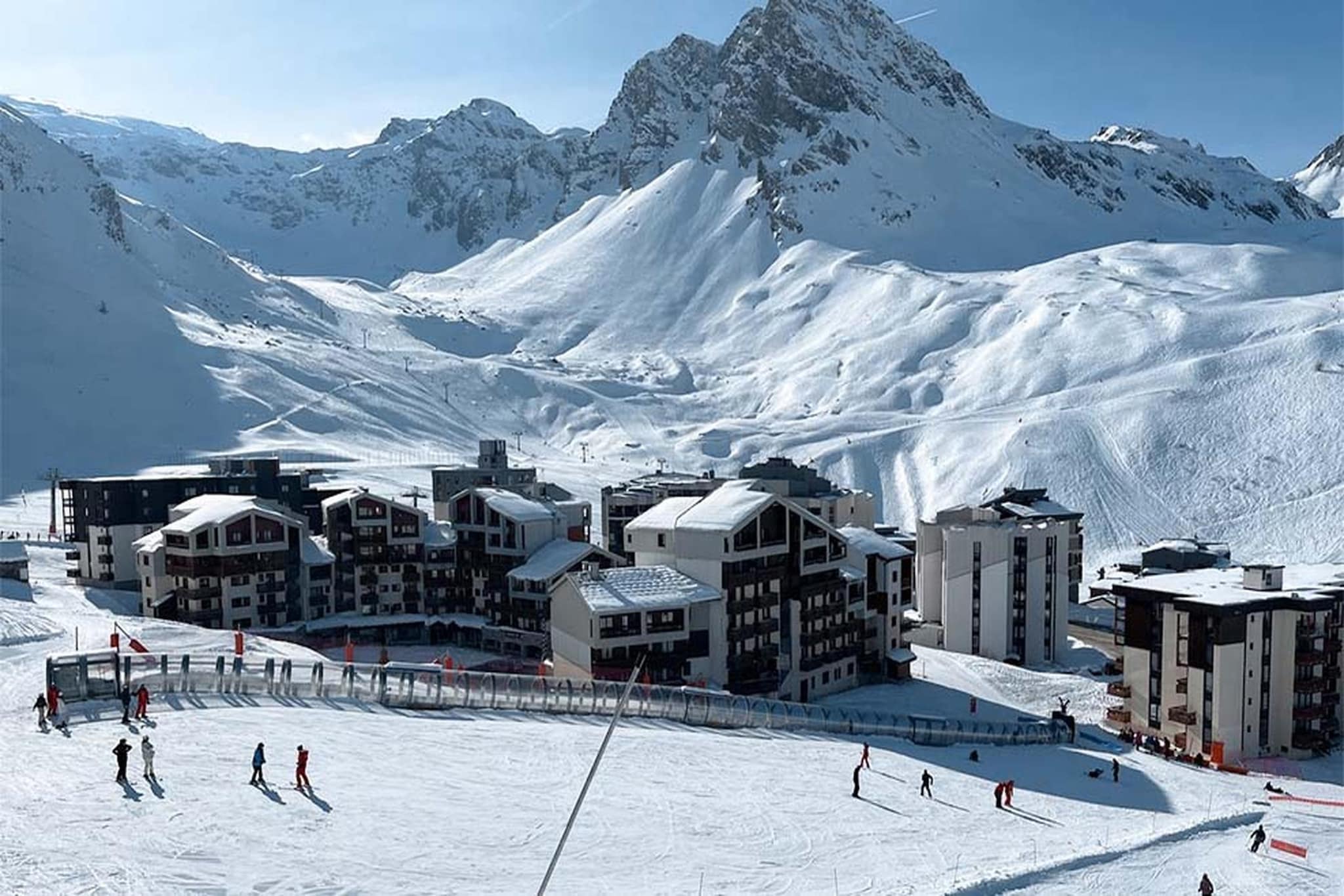 Le Borsat IV-Studio 5 personnes avec coin nuit - Exterieur winter