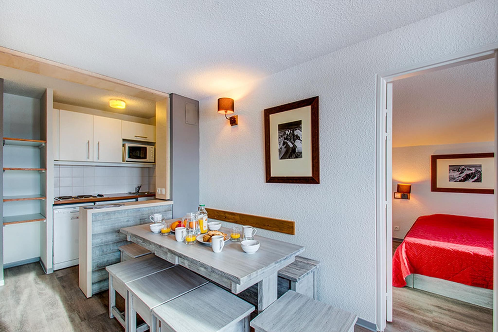 Le Borsat IV-Appartement 2 piÃ¨ces avec coin nuit 6 personnes