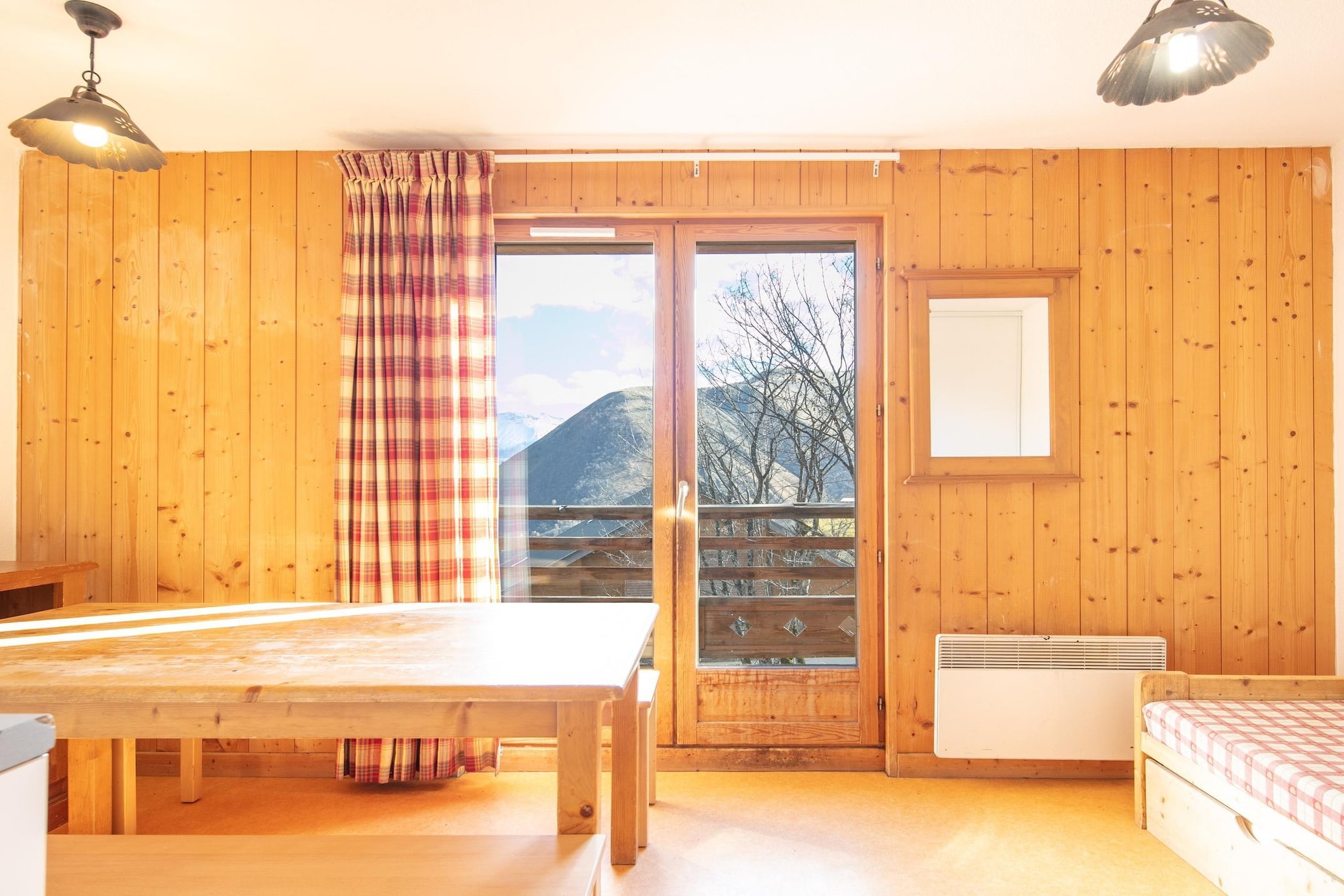 RÃ©sidence Le Hameau de l'Alpage	Appartement 3 piÃ¨ces 6 personnes - Wohnzimmer