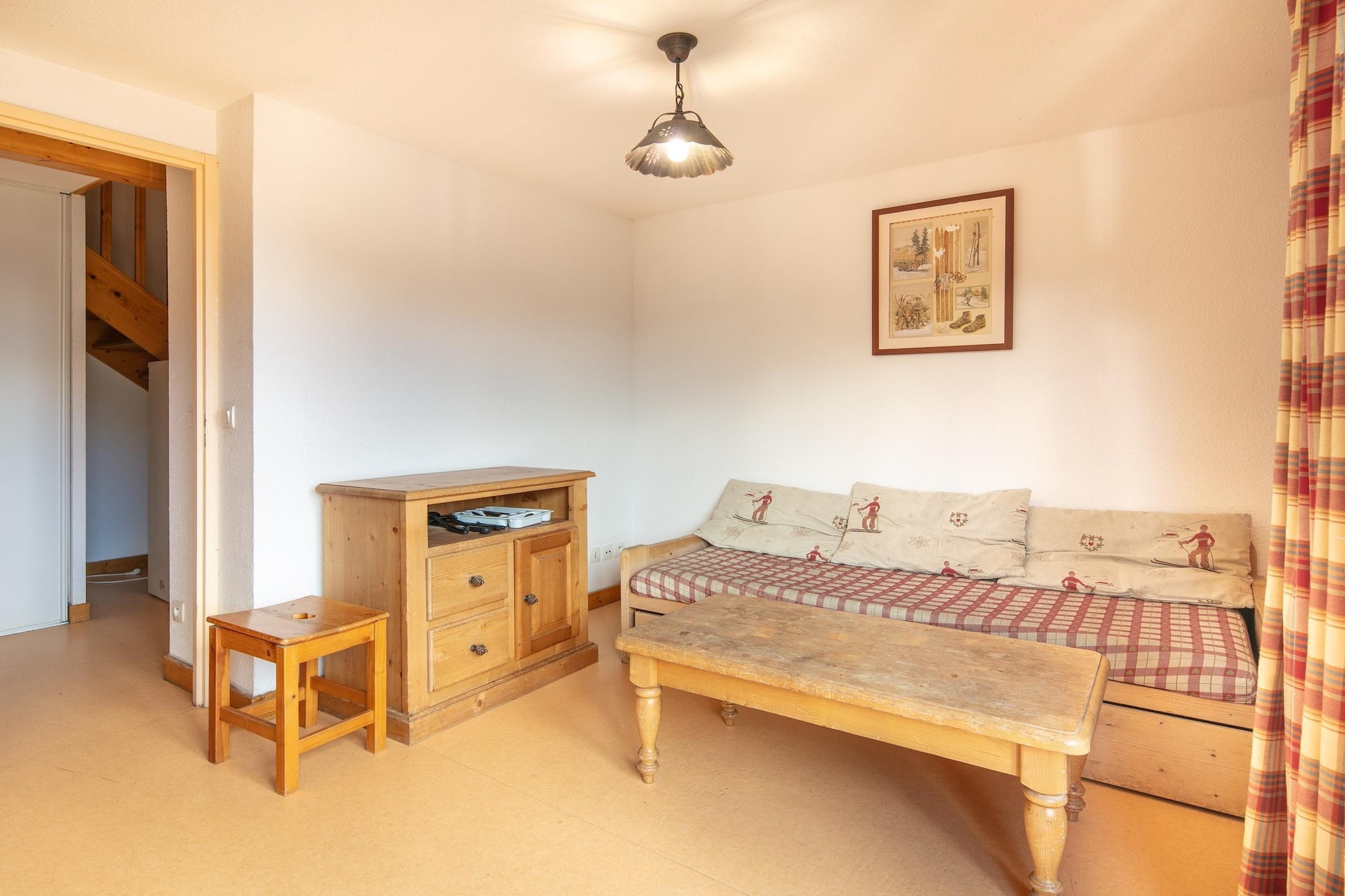 RÃ©sidence Le Hameau de l'Alpage	Appartement 3 piÃ¨ces 6 personnes - Wohnzimmer