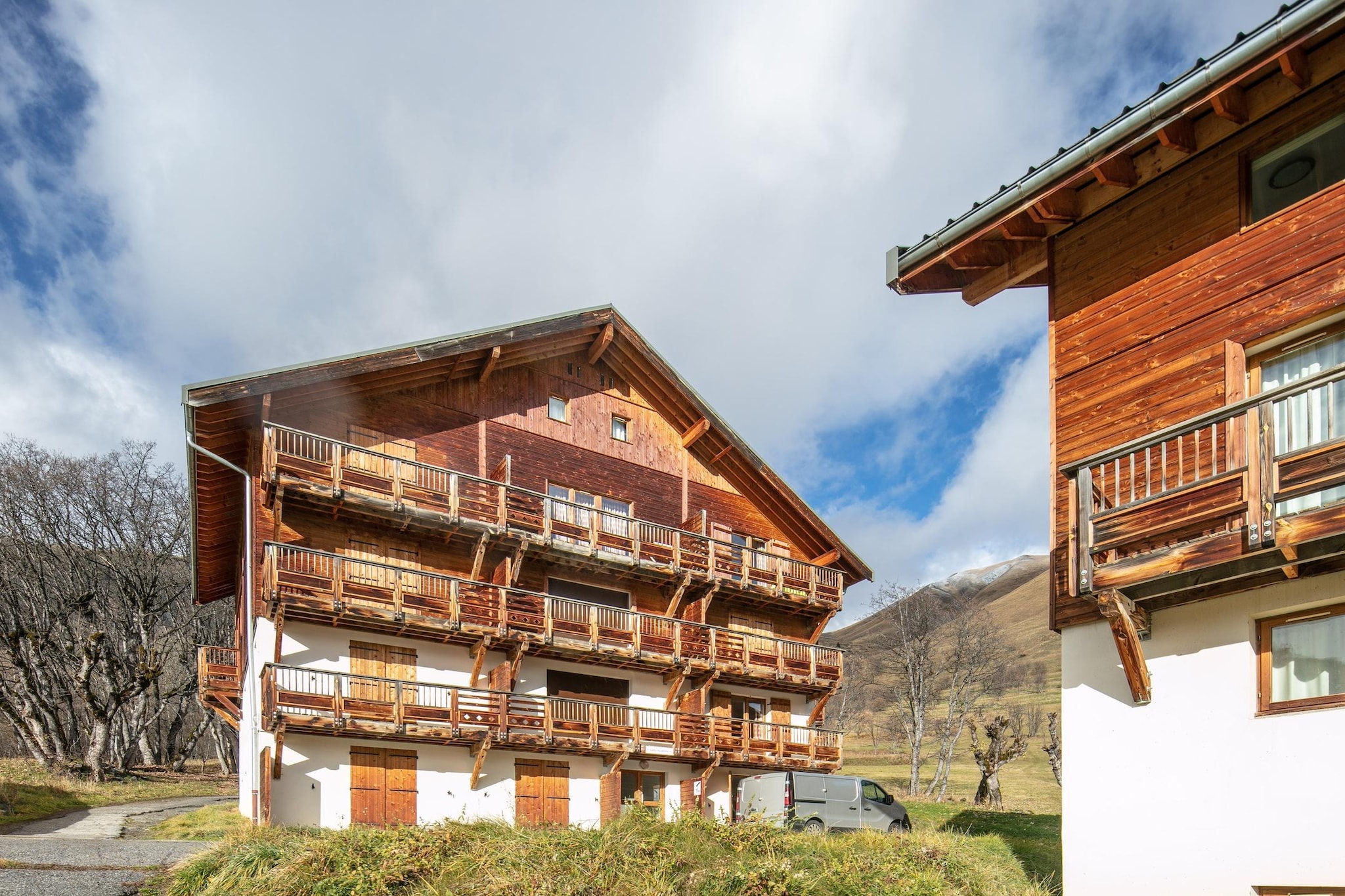 RÃ©sidence Le Hameau de l'Alpage	Appartement 3 piÃ¨ces 6 personnes - Außenbereich Sommer