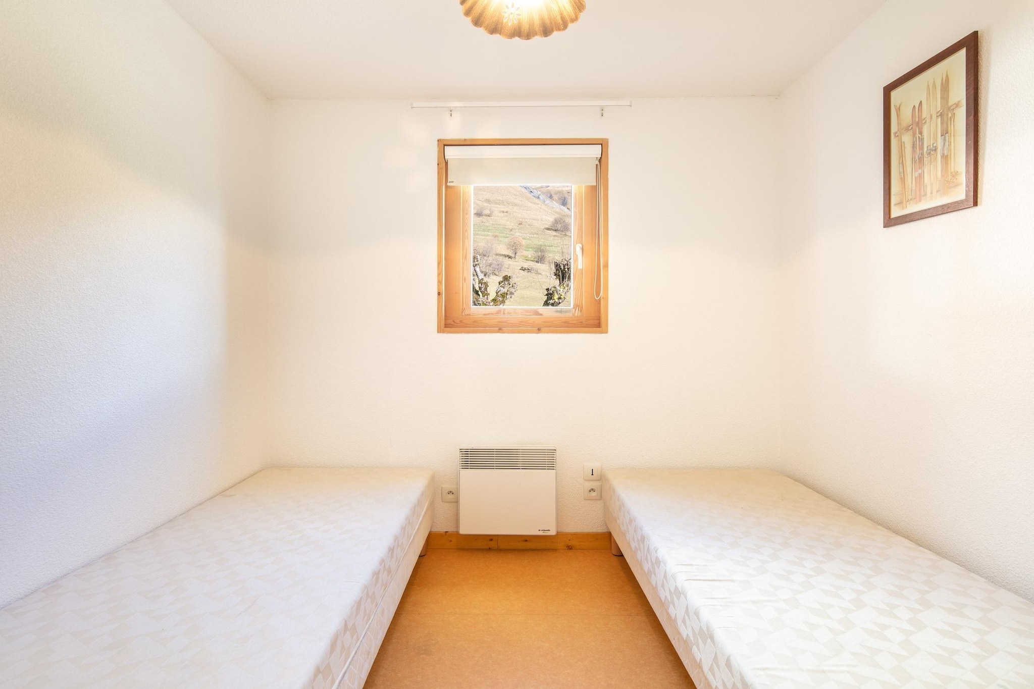 RÃ©sidence Le Hameau de l'Alpage	Appartement 3 piÃ¨ces avec coin nuit 6 personnes - Schlafzimmer