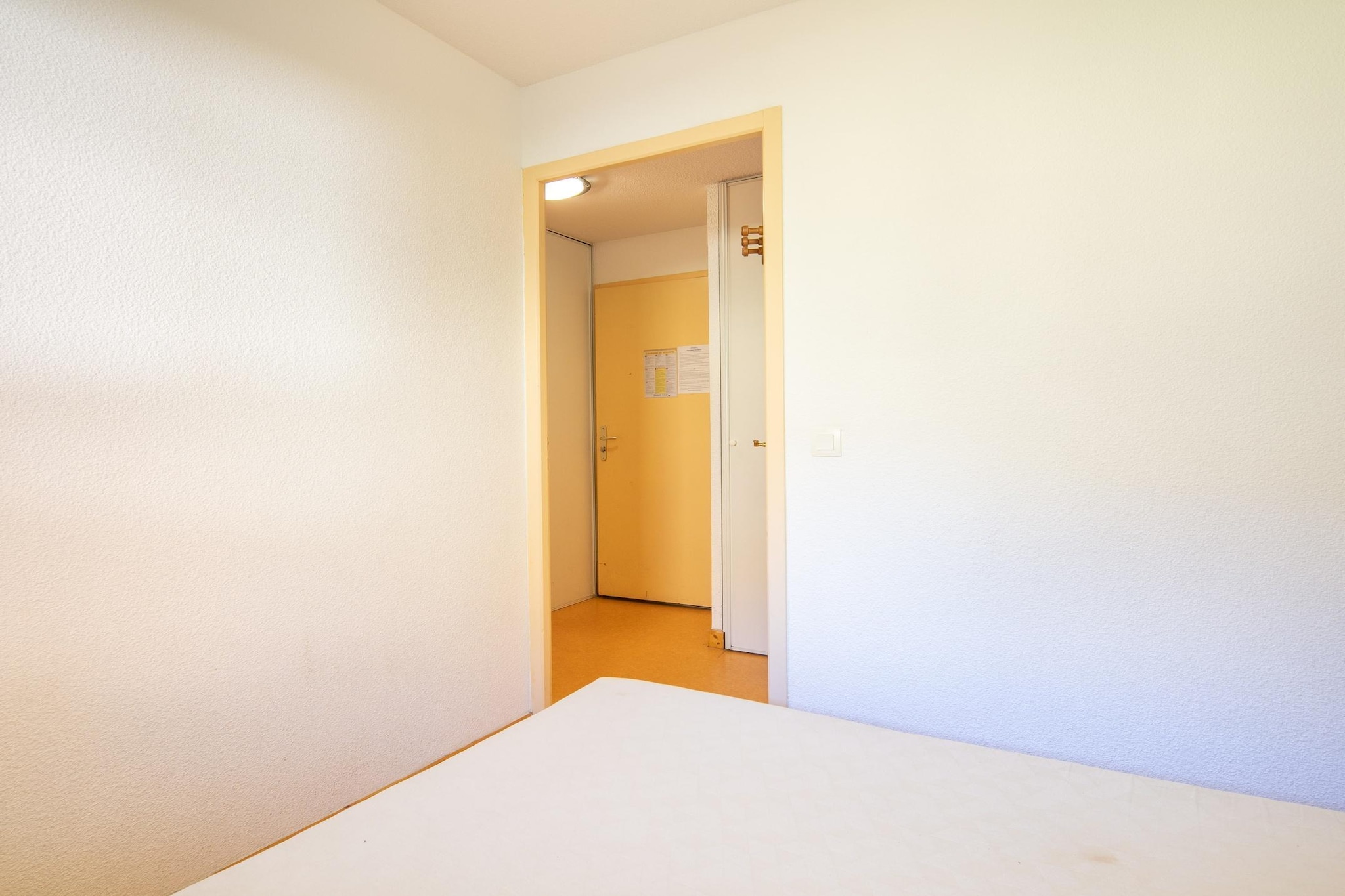 RÃ©sidence Le Hameau de l'Alpage	Appartement 3 piÃ¨ces avec coin nuit 6 personnes - Schlafzimmer