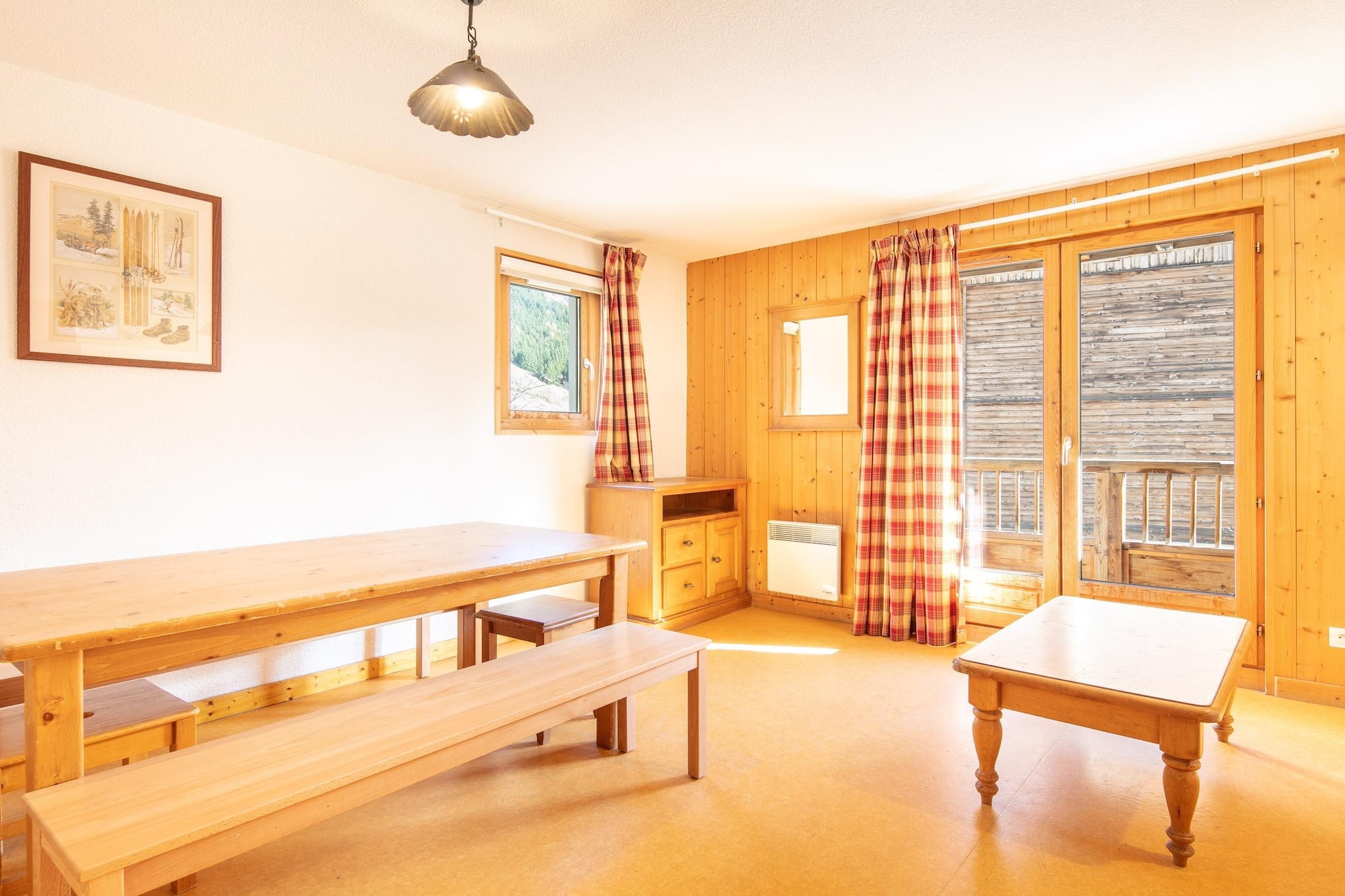 RÃ©sidence Le Hameau de l'Alpage	Appartement 3 piÃ¨ces avec coin nuit 6 personnes - Esszimmer