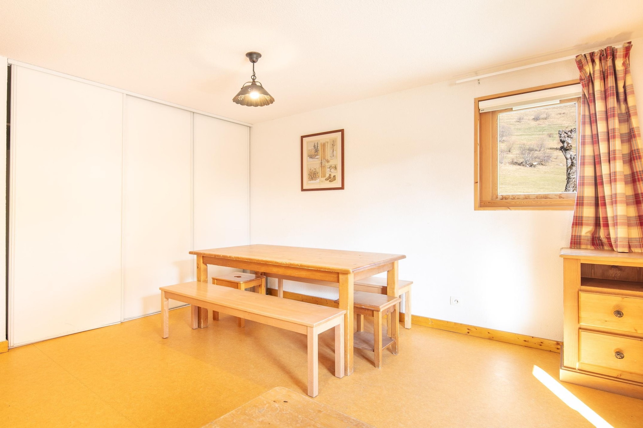 RÃ©sidence Le Hameau de l'Alpage	Appartement 3 piÃ¨ces avec coin nuit 6 personnes - Esszimmer