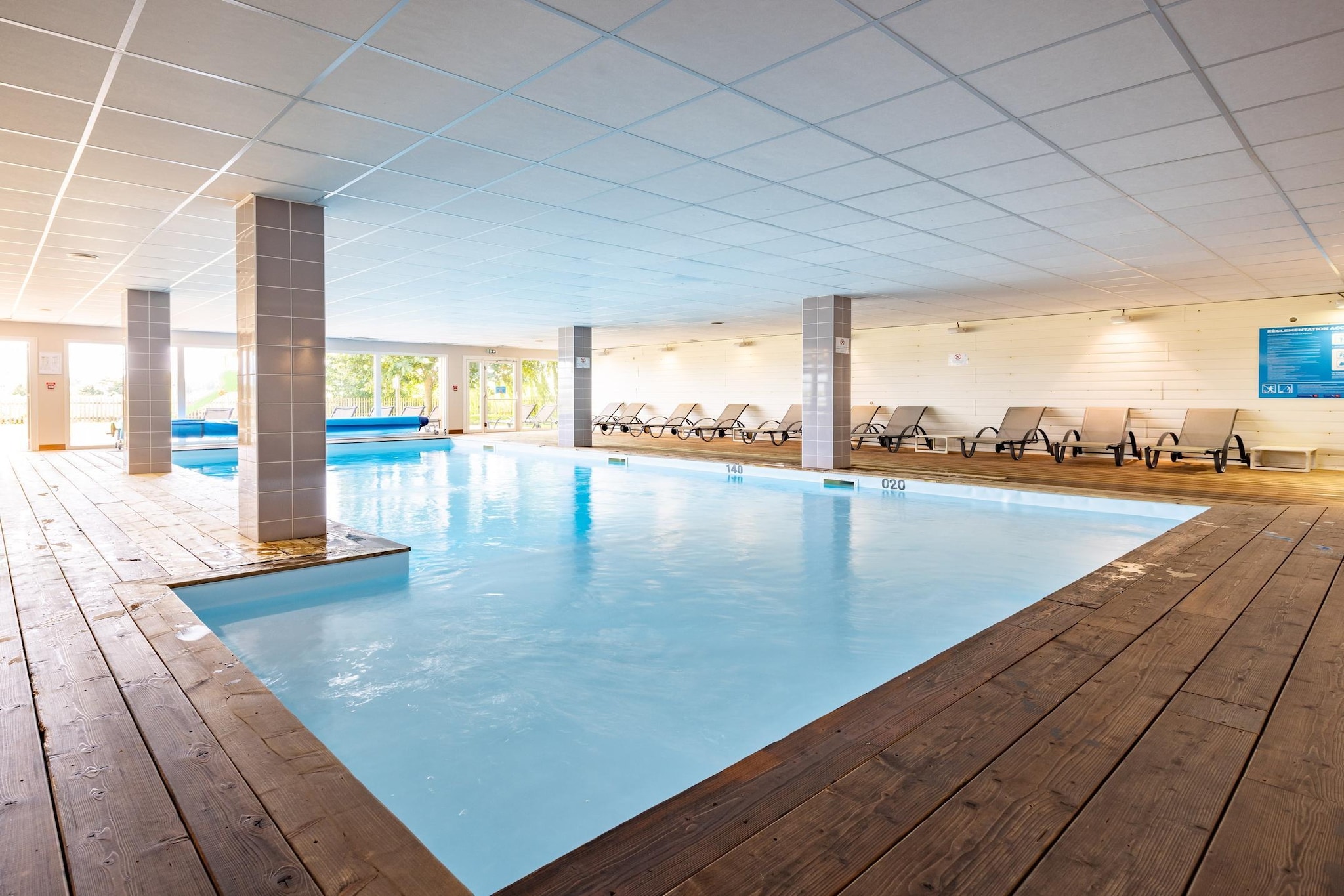 Les Chambres de la Baie Chambre 2 personnes Double - Schwimmbad