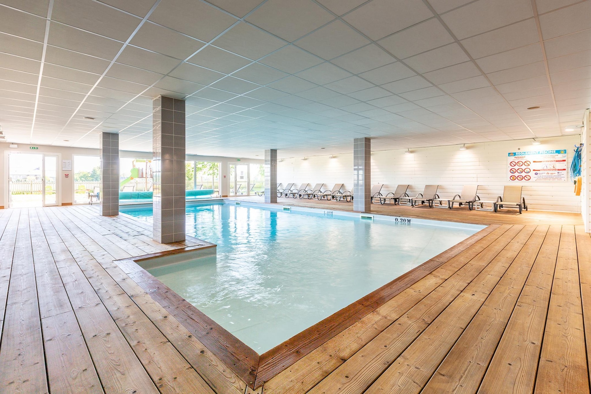 Les Chambres de la Baie Chambre 2 personnes Double - Schwimmbad