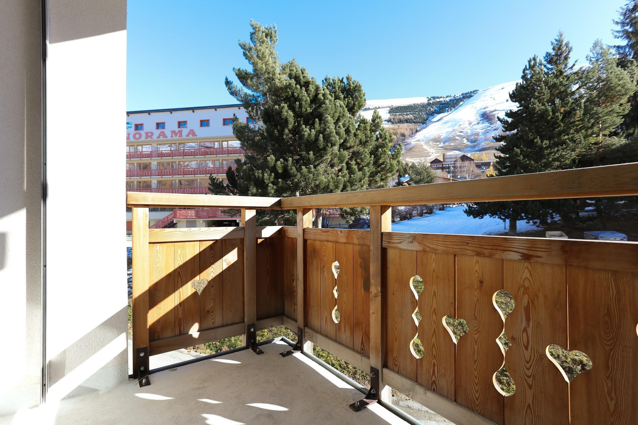 RÃ©sidence Le Sappey-Studio 4 personnes avec coin nuit - Terrasse/Balkon
