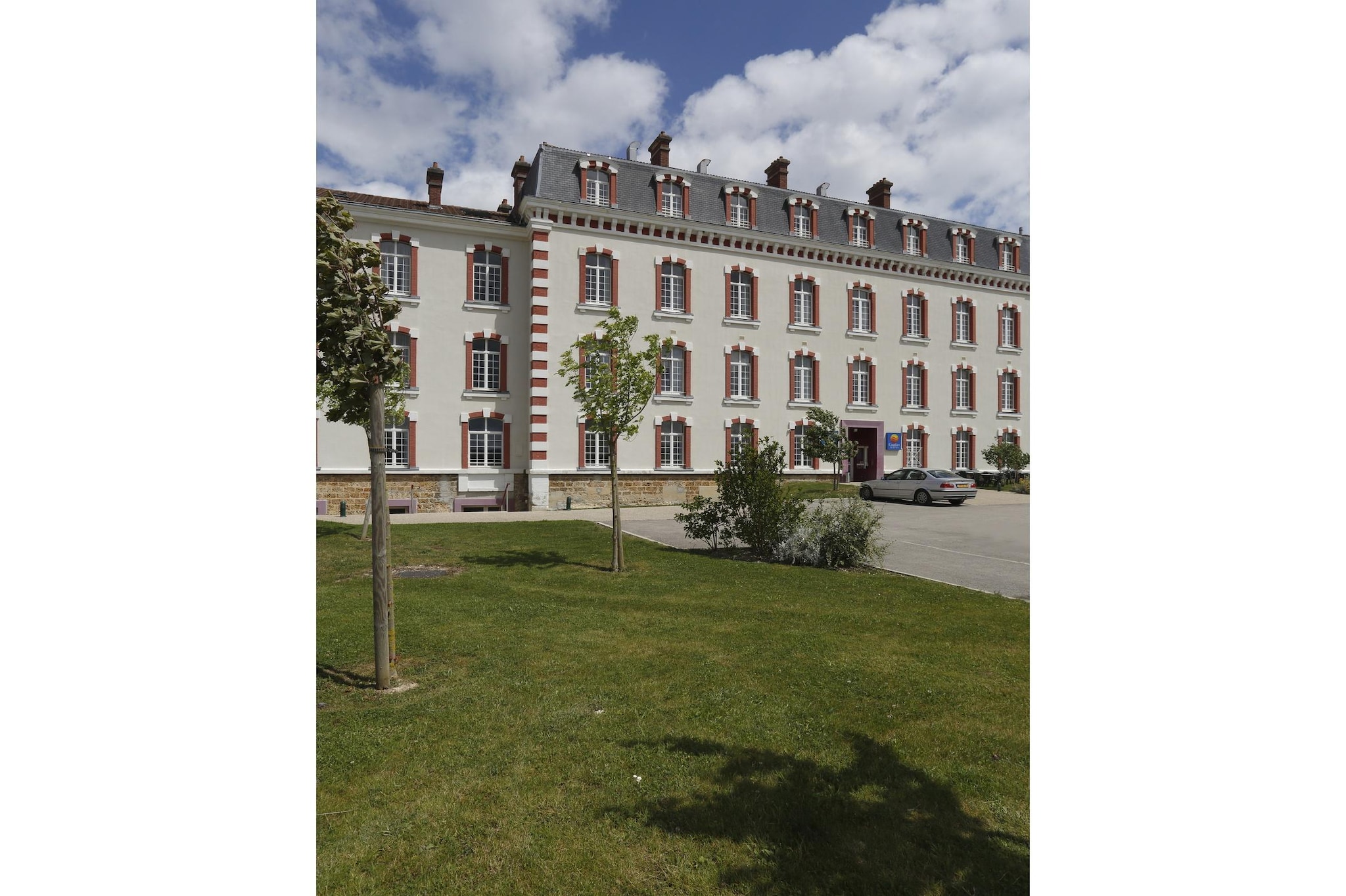Les Demeures Champenoises confort-Studio 3 personnes avec coin nuit - Außenbereich Sommer