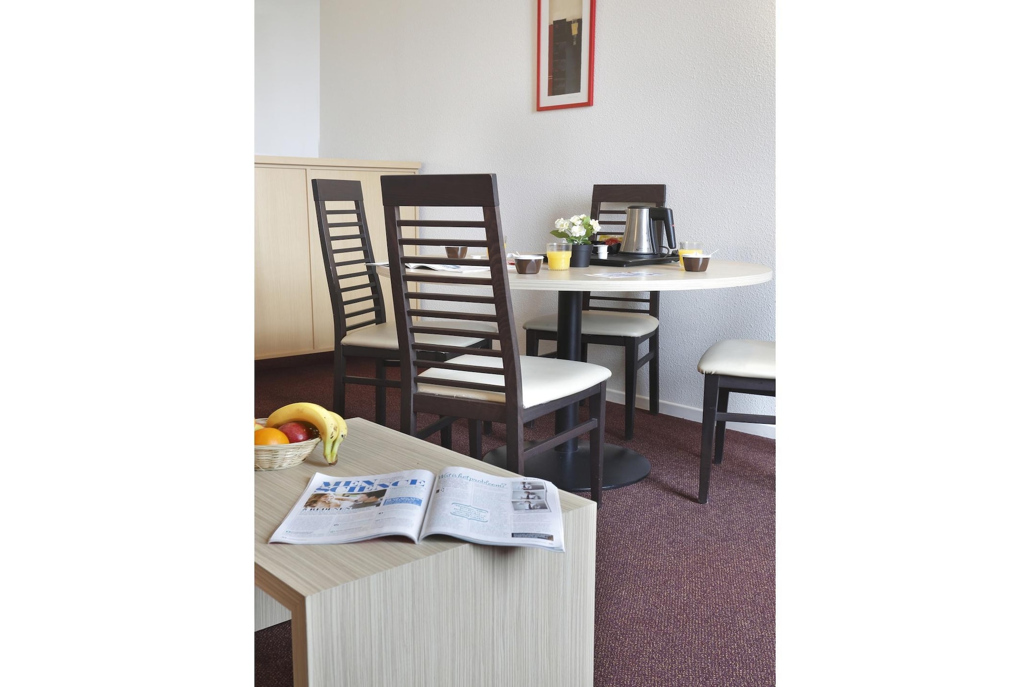 Les Demeures Champenoises confort-Studio 3 personnes avec coin nuit - Esszimmer
