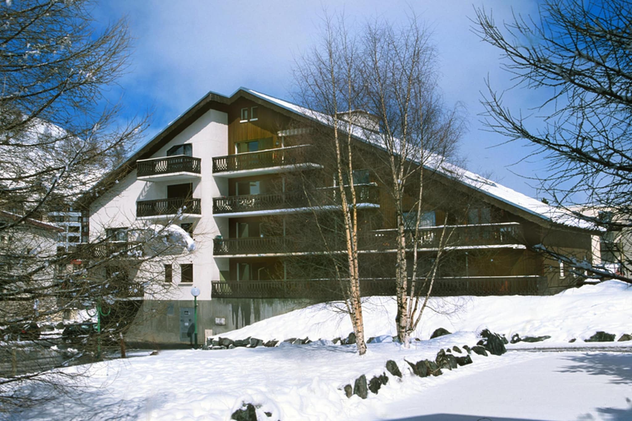 RÃ©sidence Saint Christophe-Studio 4 personnes avec coin nuit - Exterieur winter